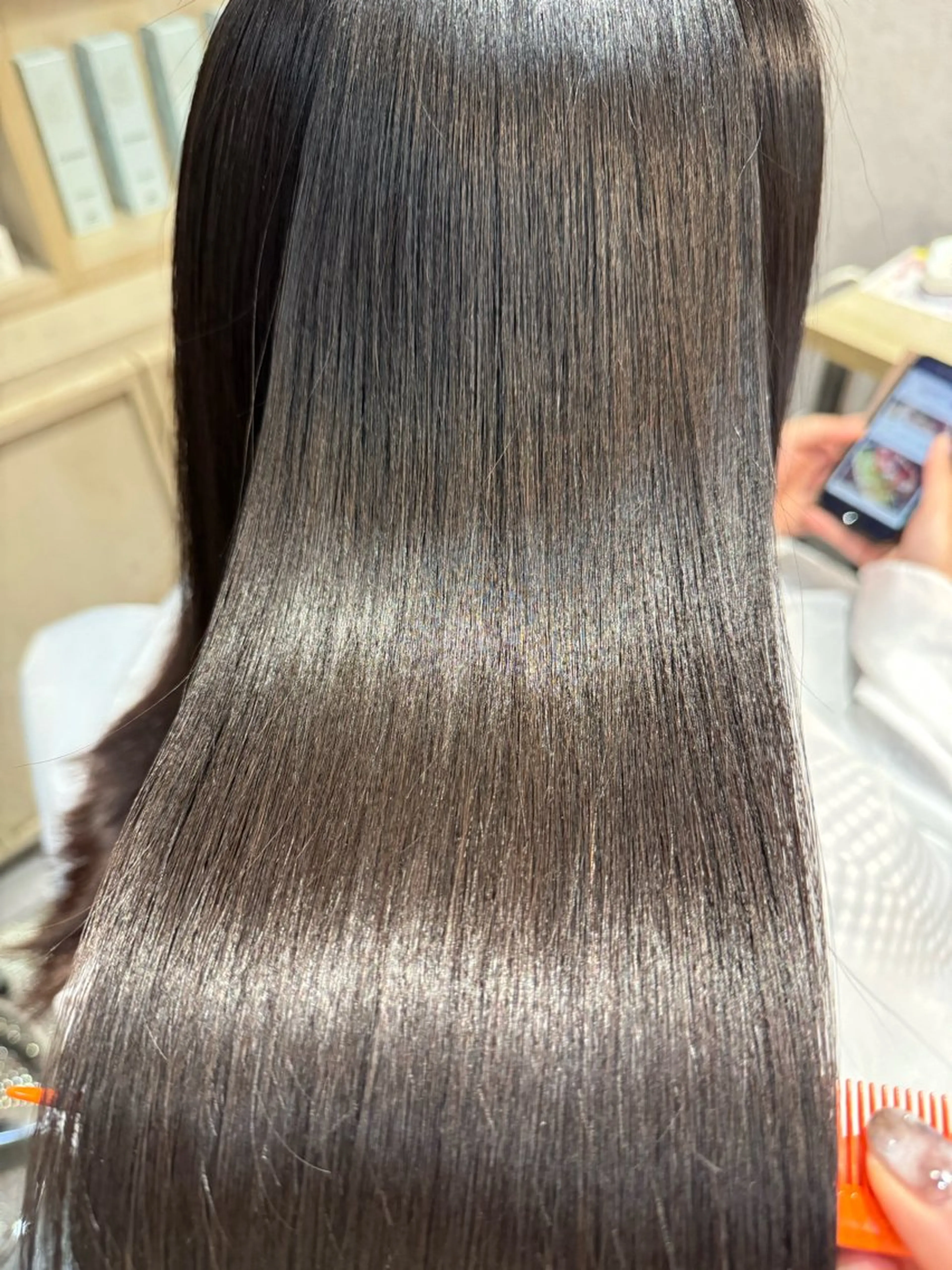 ロング カラー beaute錦糸町 🦖⋆͛yuka💚のヘアスタイル