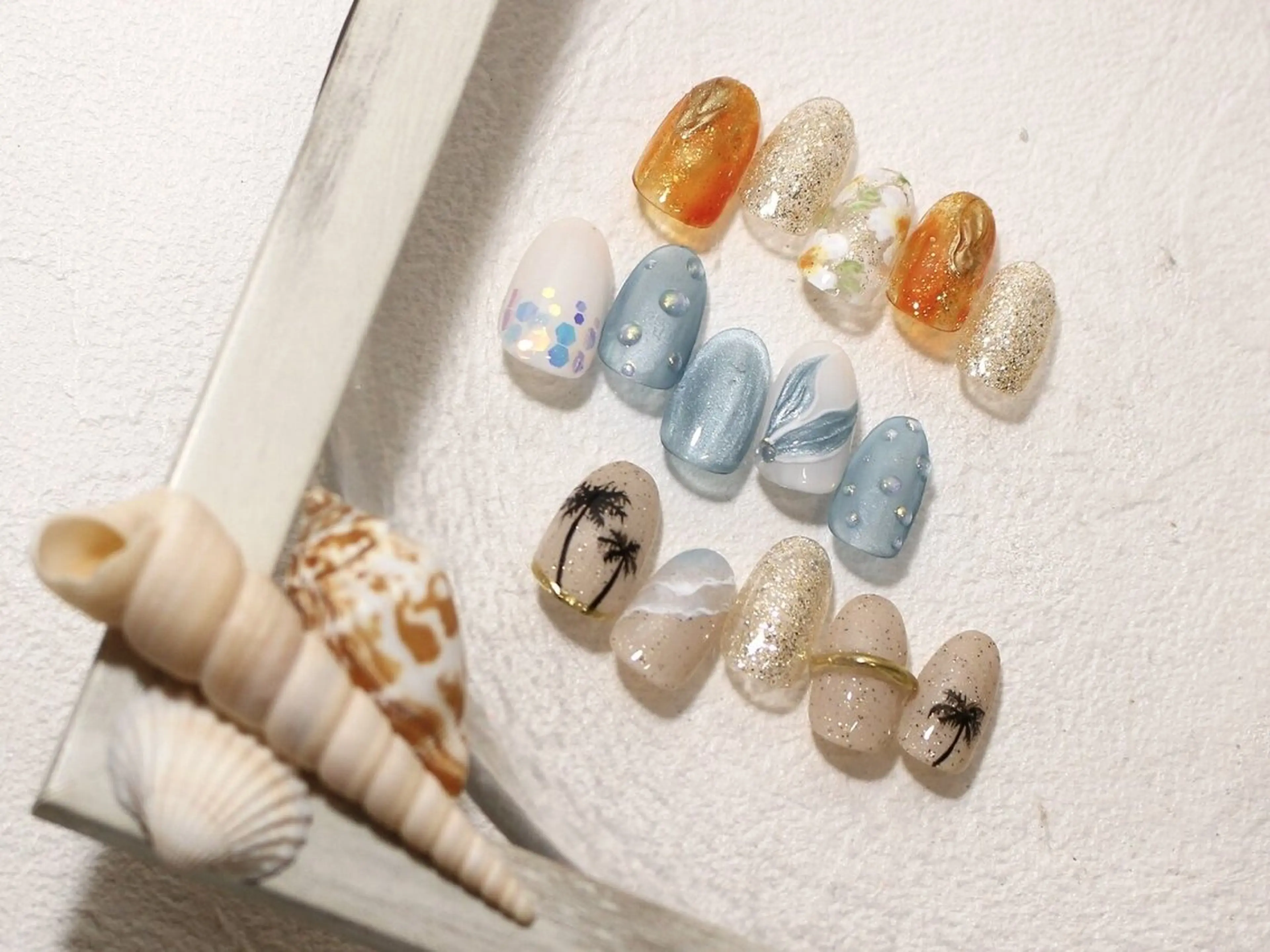 ネイル ハンドネイル Crea la Luce 天神西通り店【クレアラルーチェ】所属・𝐚𝐢𝐤𝐚 【nail】のネイルデザイン