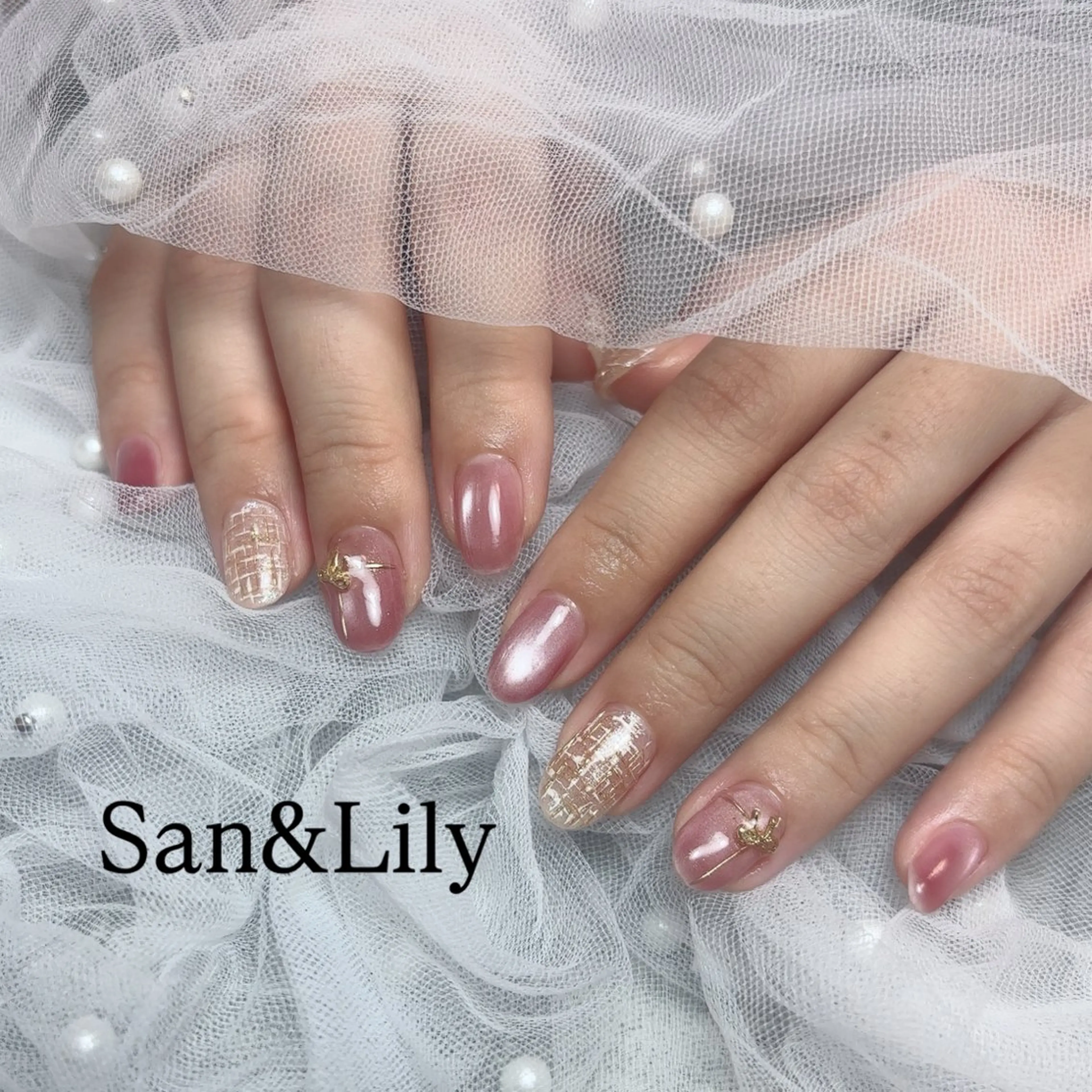 ネイル ハンドネイル San＆Lily madokaのネイルデザイン