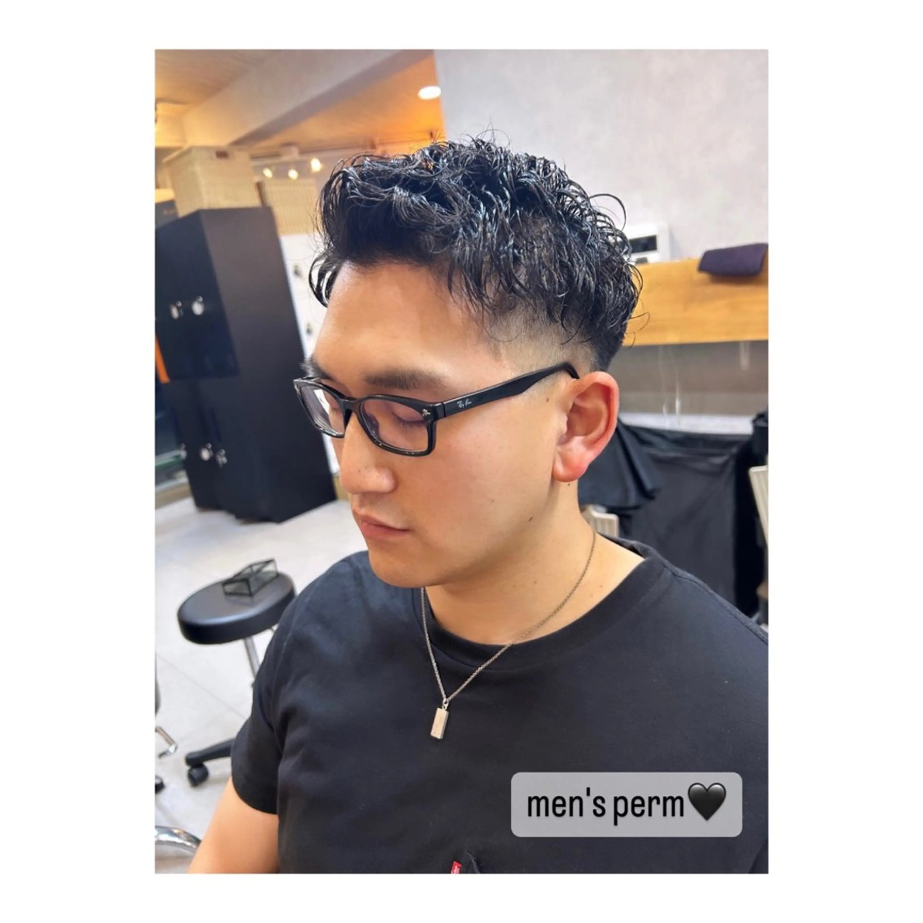 パーマ メンズ 🫧小峰 夕依のヘアスタイル