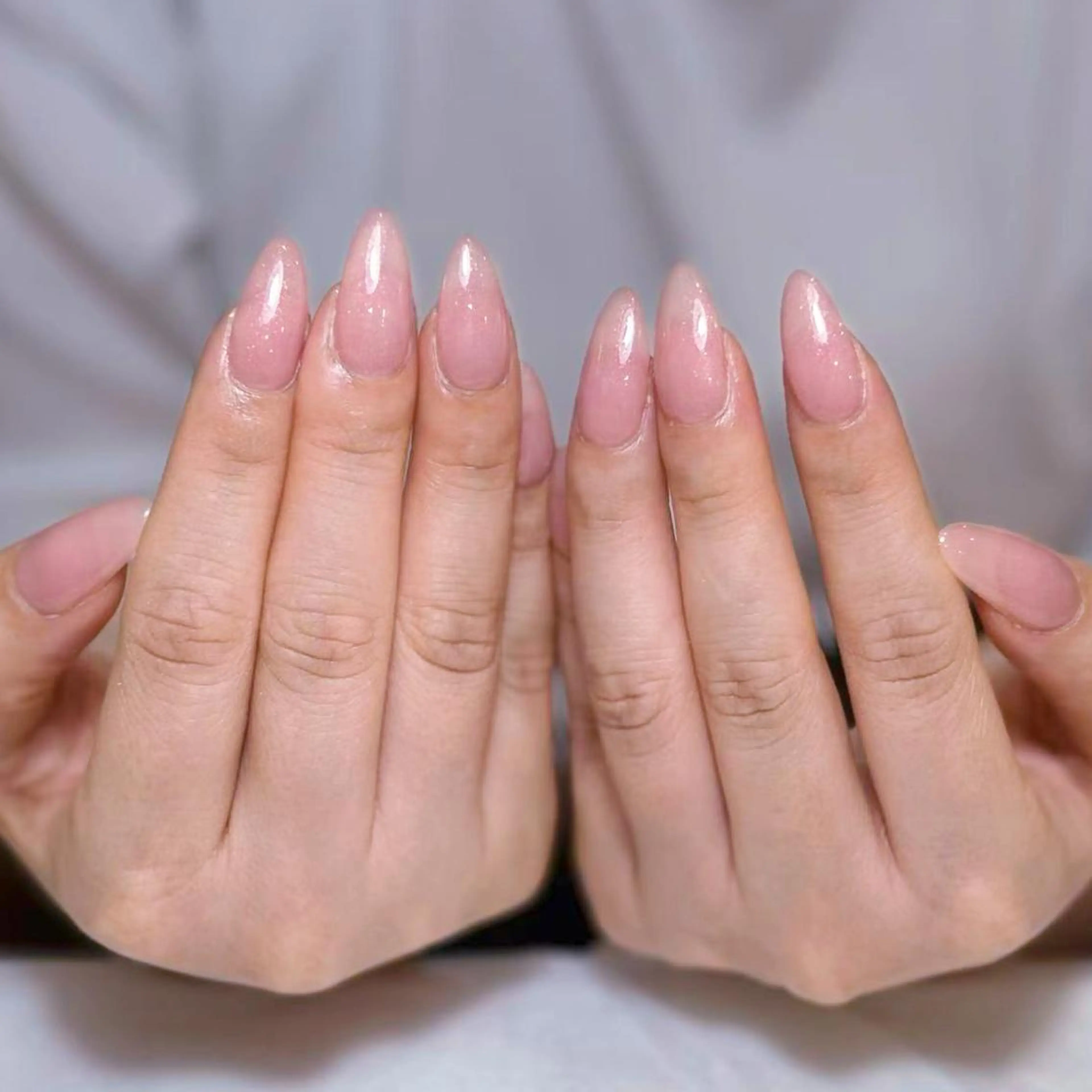 ネイル アートネイル オーロラネイル ガーリー キラキラネイル 韓国ネイル DIAMOND NailStudioのネイルデザイン