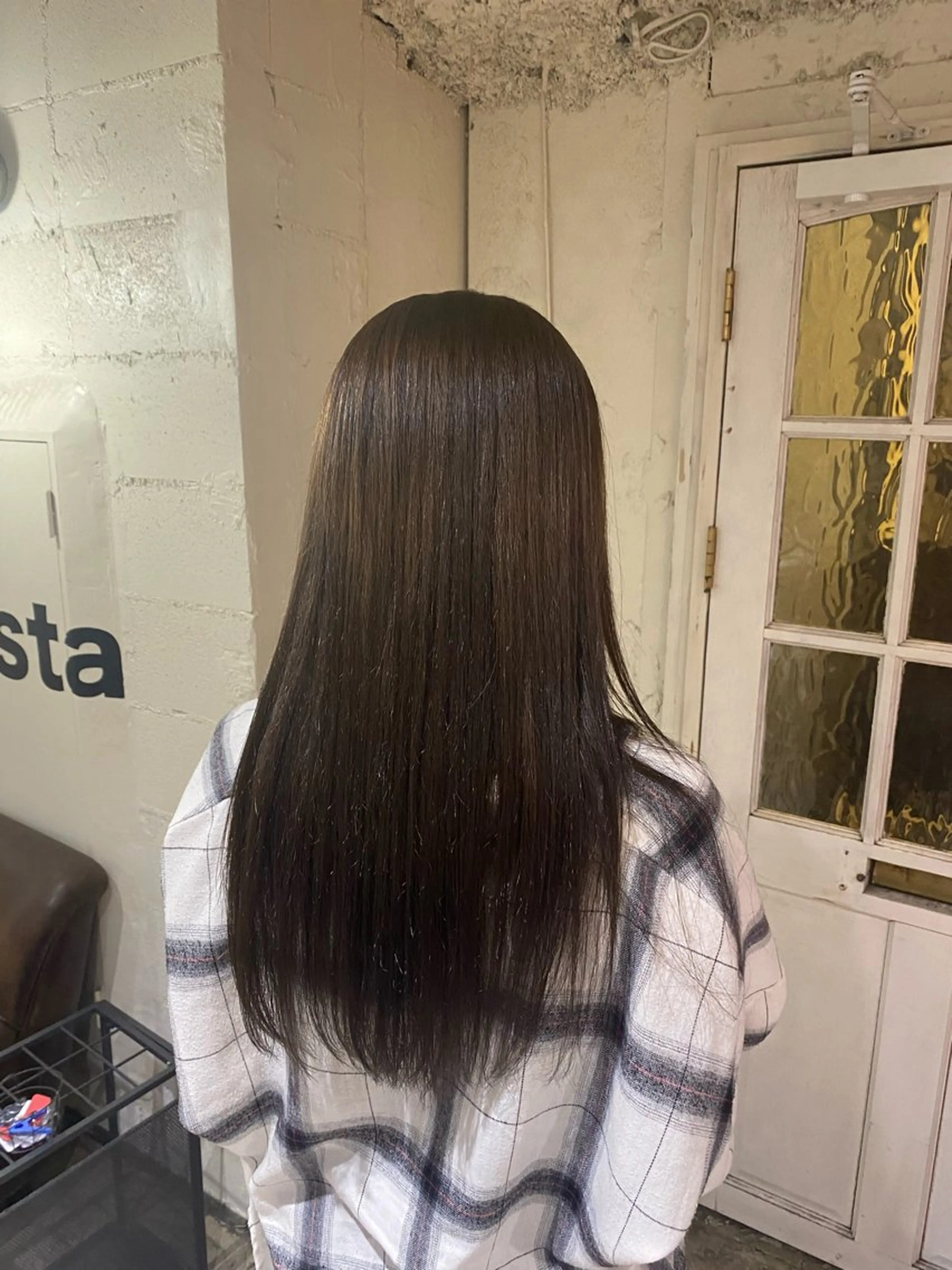 ロング カラー 透明感カラー ヘアカラー 縮毛矯正 /艶カラー risako🫧のヘアスタイル