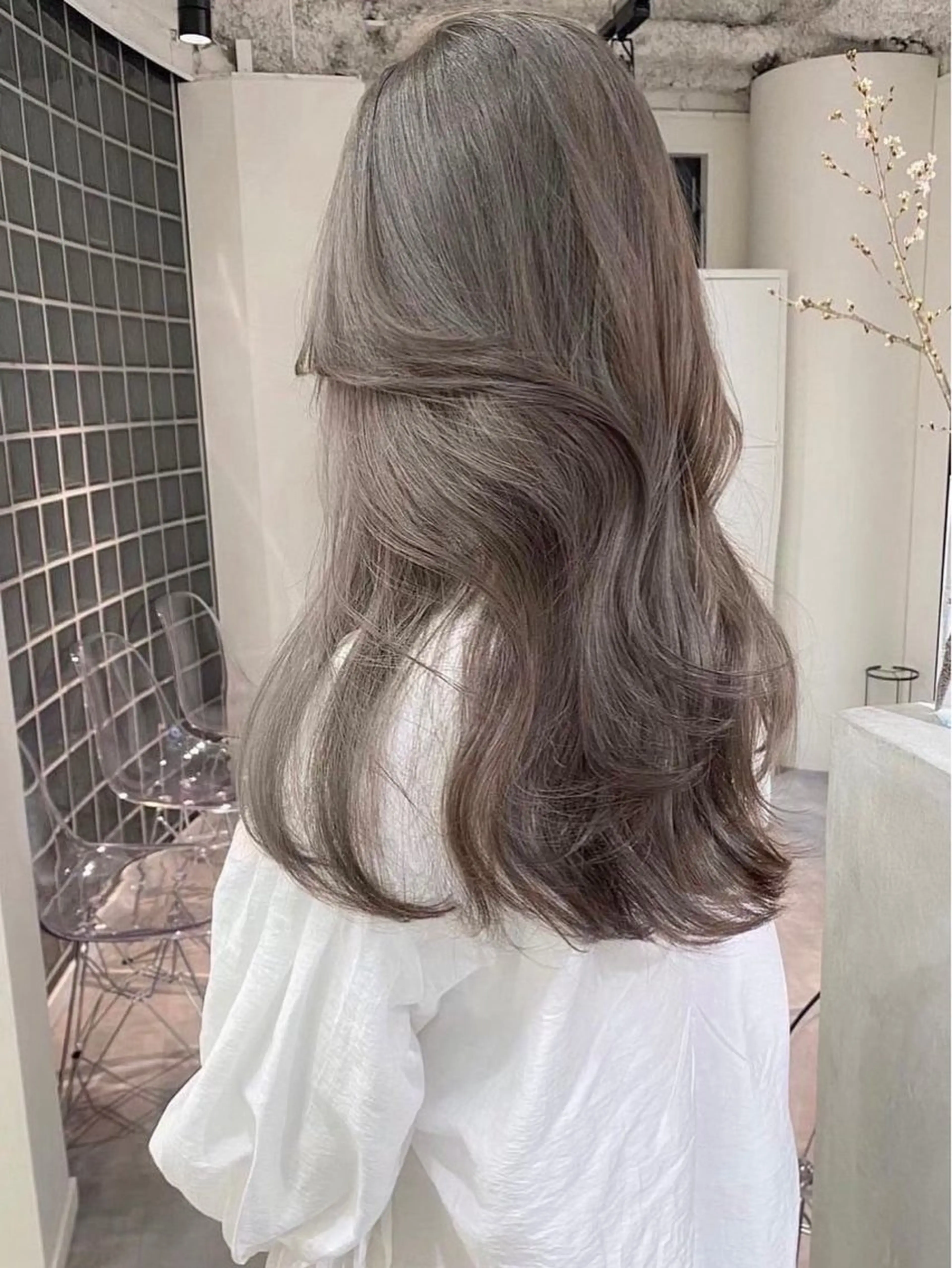 カラー ヘアカラー ハイトーン特化 pepe🎀のヘアスタイル