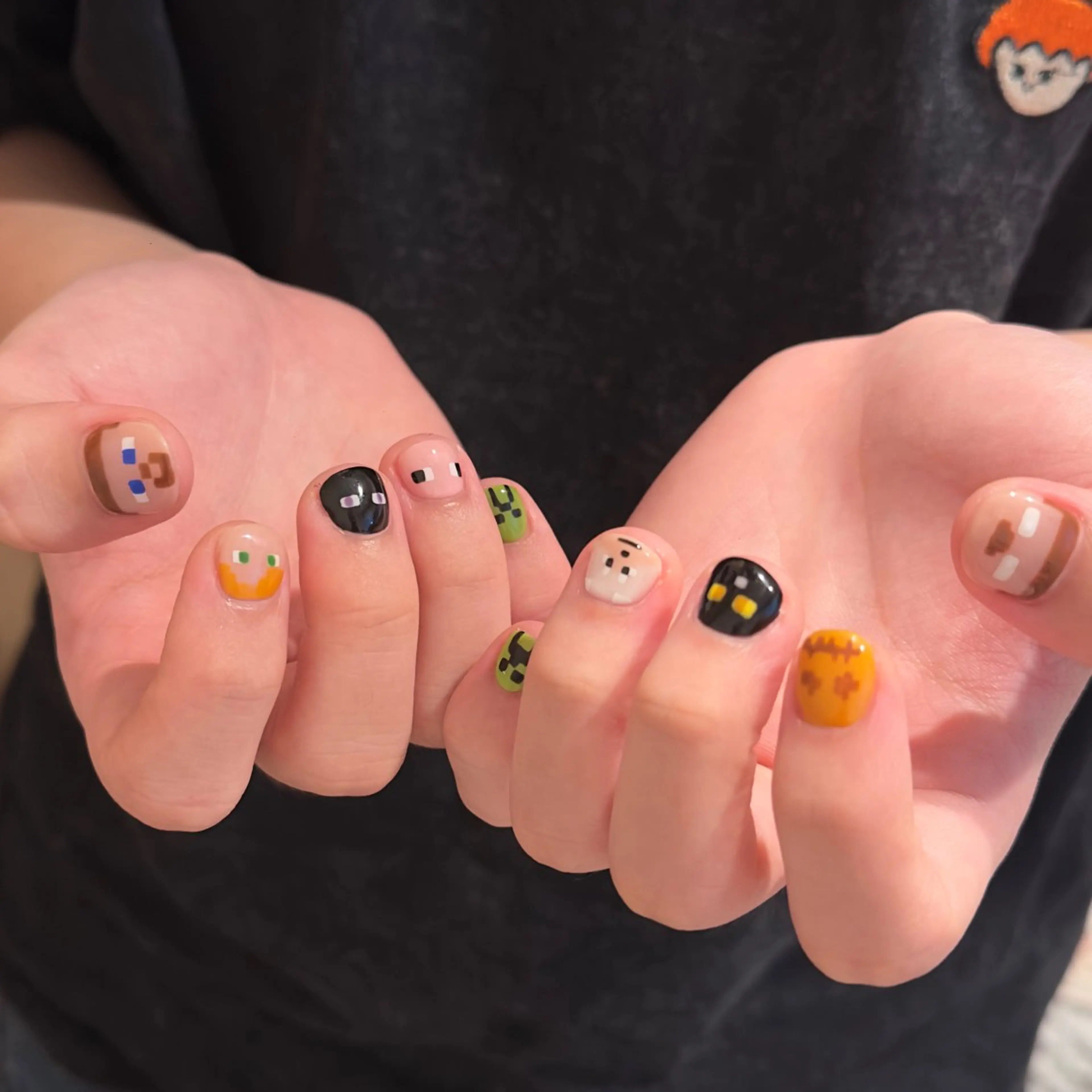 ネイル ハンドネイル 🎀 Hiyubi._.nail 🫧所属・🎀フェイ フェイ🫧💗のネイルデザイン