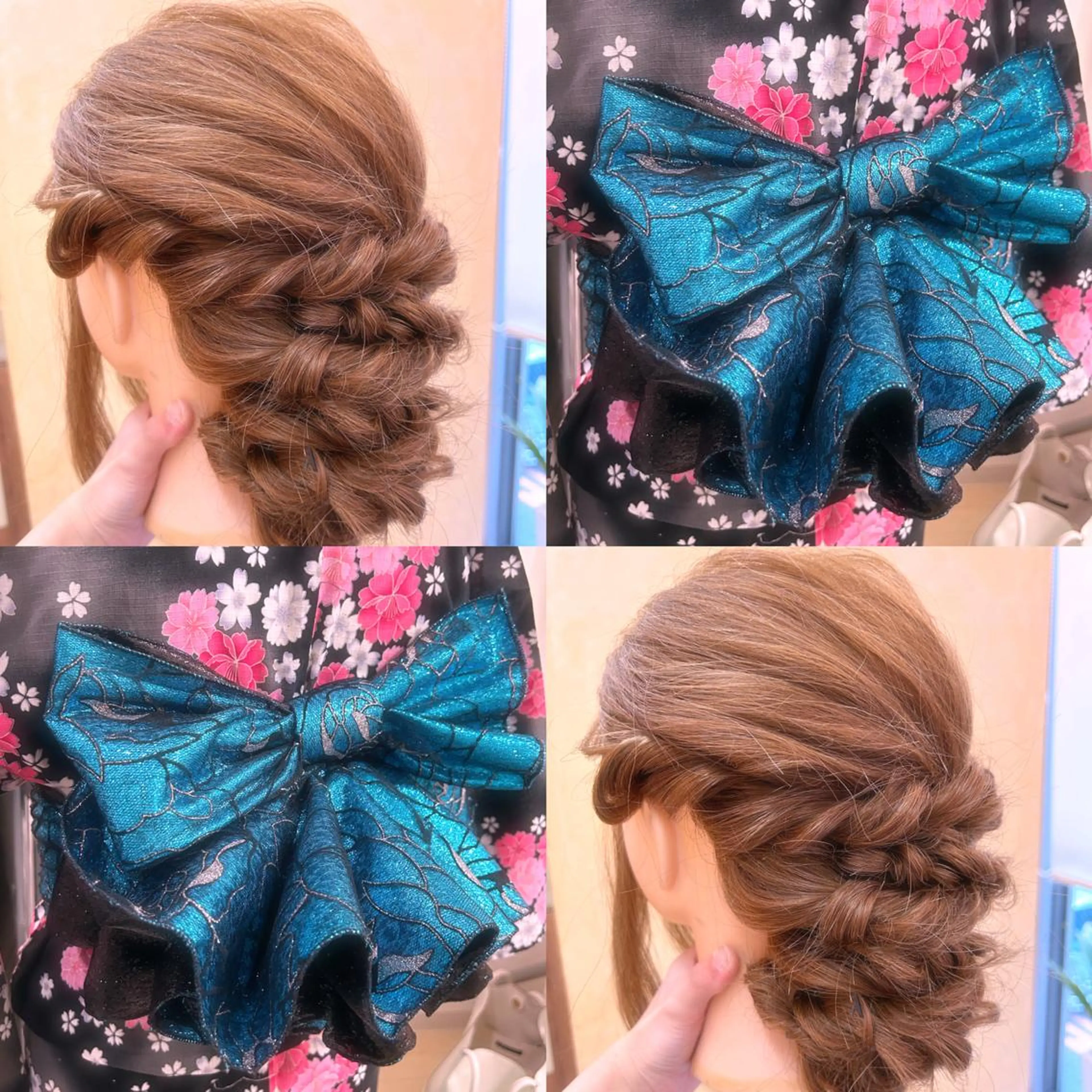 ヘアアレンジ 浴衣 三瓶 公子のヘアスタイル