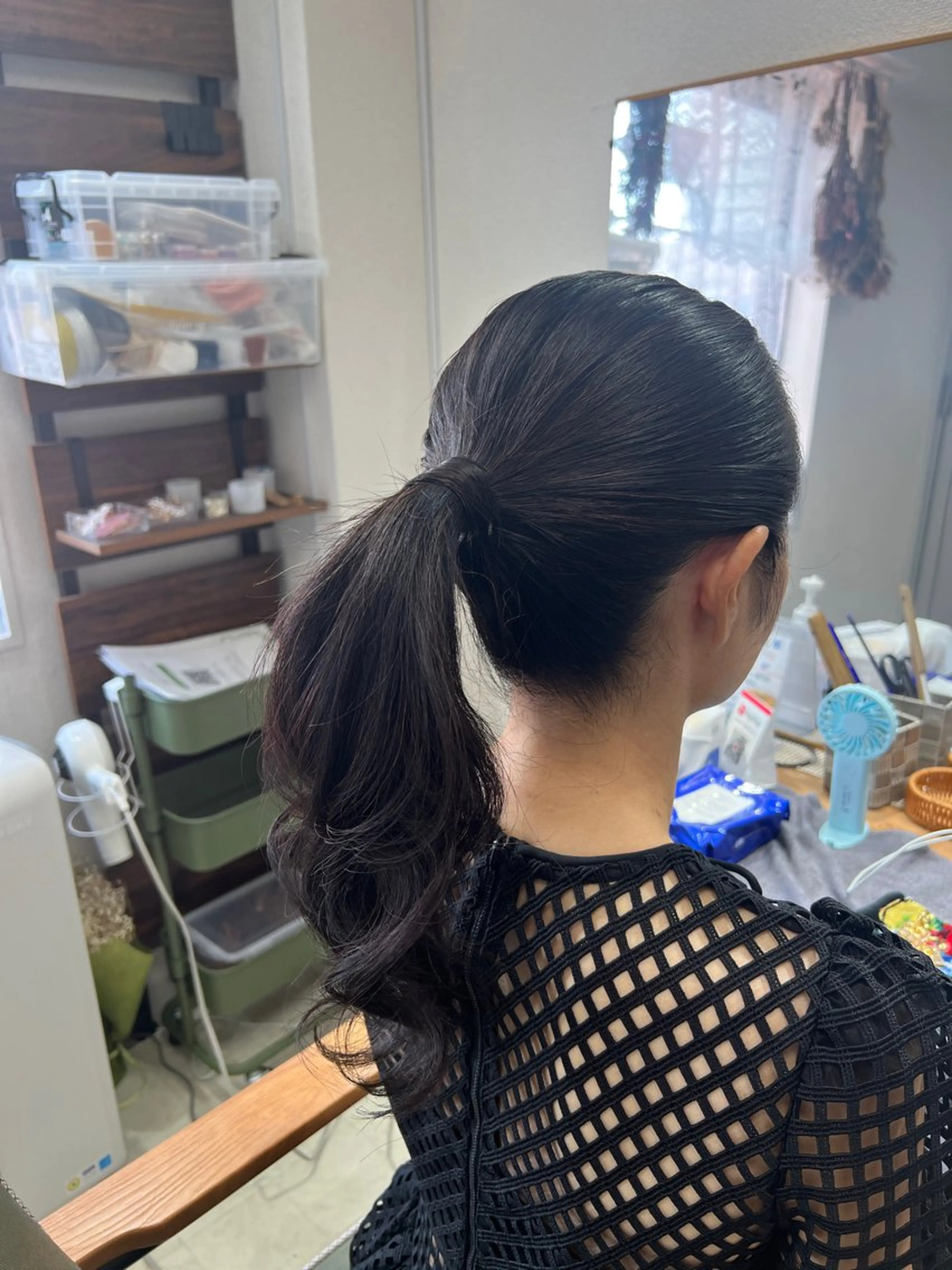 ロング ヘアアレンジ ポニーテール 山室 敬義のヘアスタイル