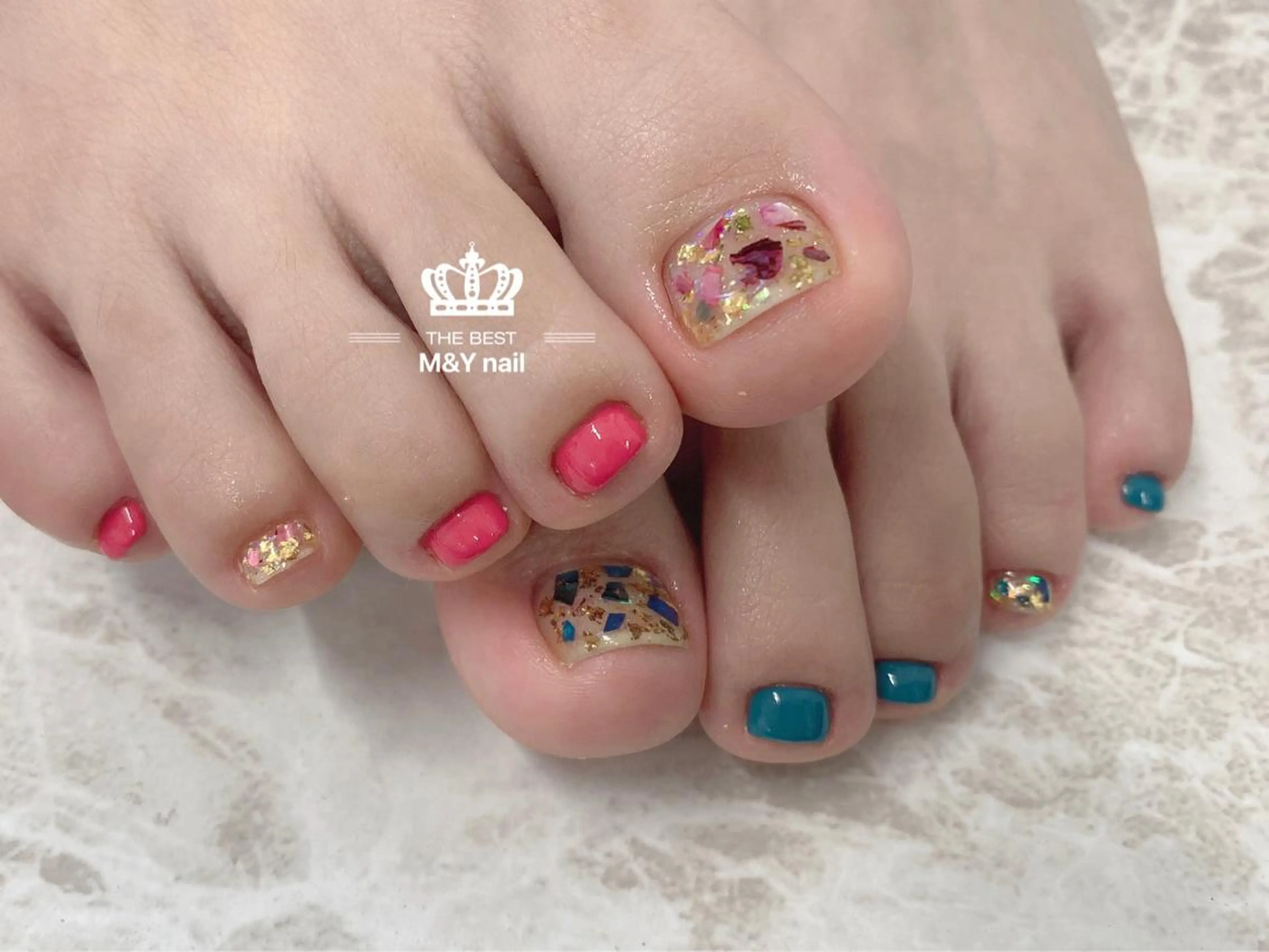 ネイル ハンドネイル フットネイル M&Y NailSalonのネイルデザイン