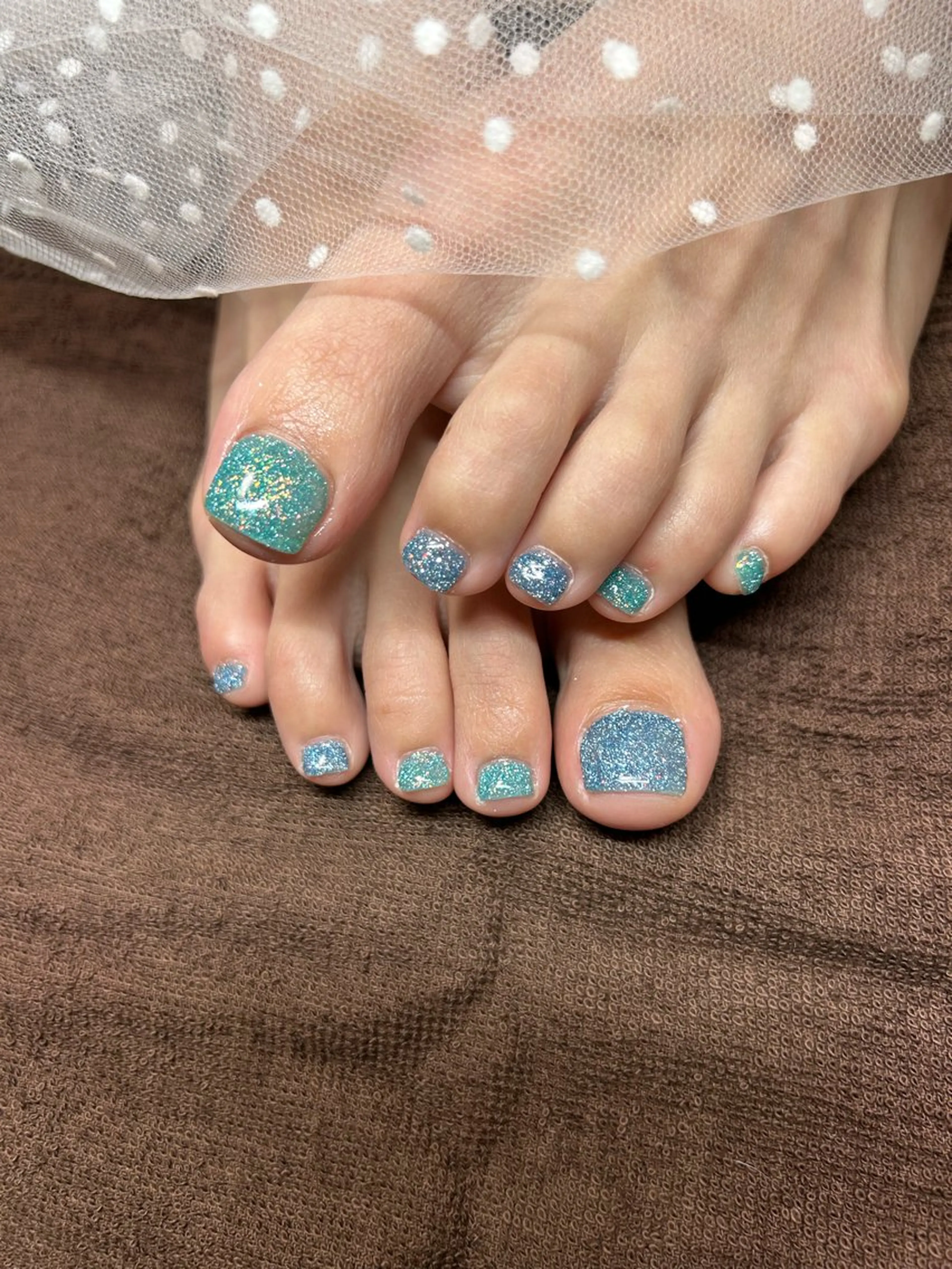 ネイル フラッシュネイル フットネイル Bell Nailのネイルデザイン
