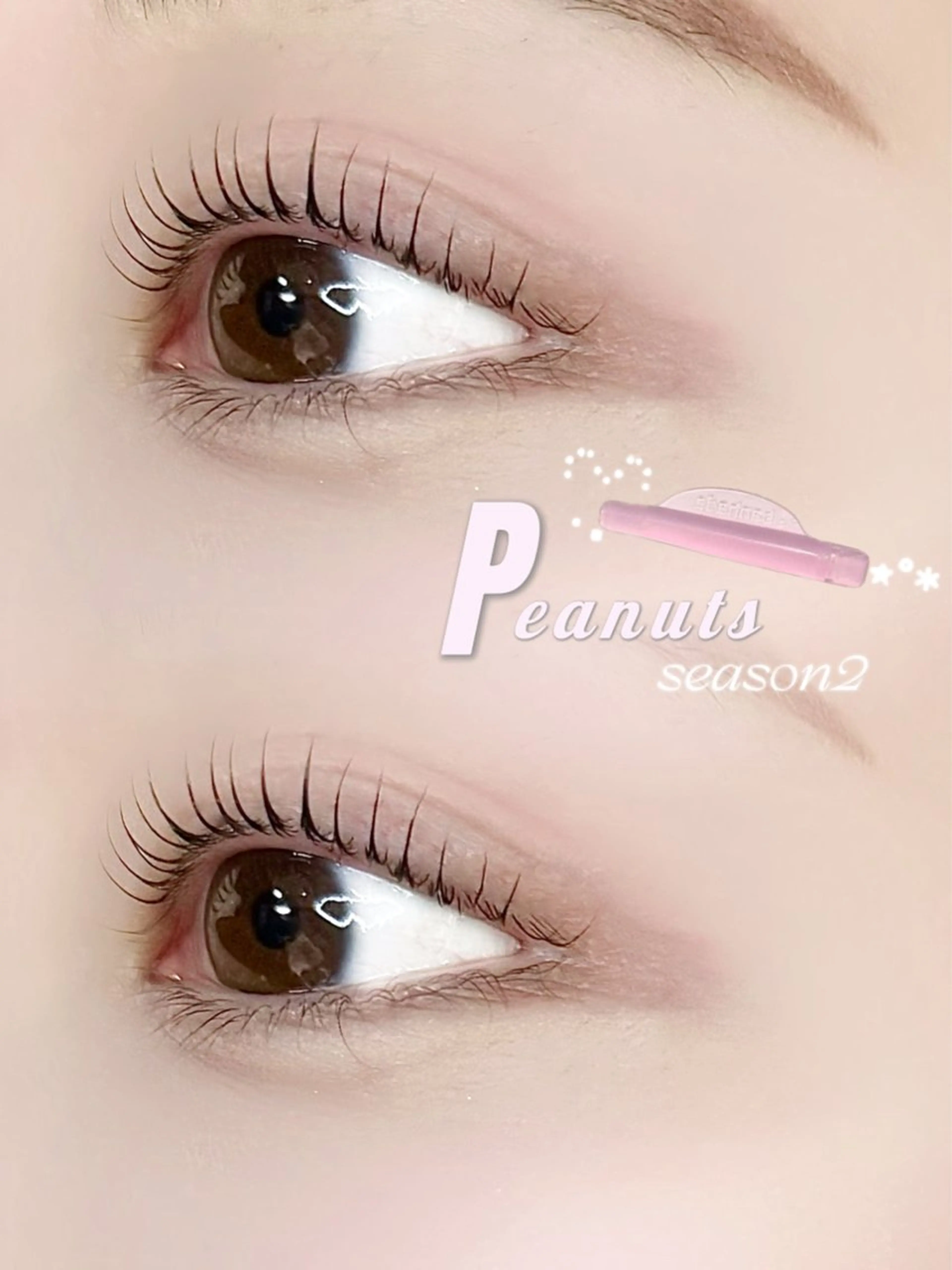 マツエク・マツパ マツパ une fleur JURIのマツエク・マツパデザイン