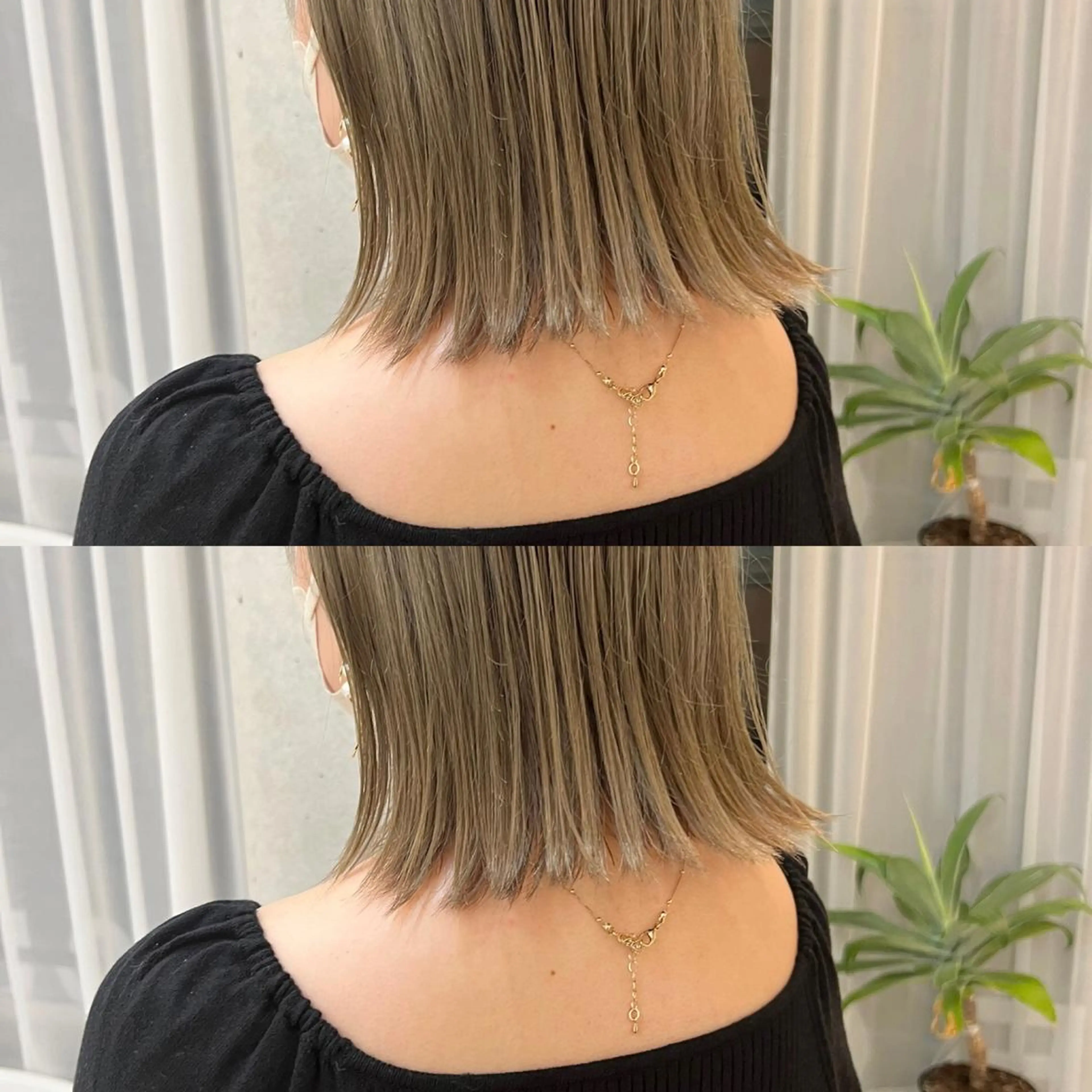 ミディアム 🤍🤍韓国ヘア おたけ🤍🤍のヘアスタイル