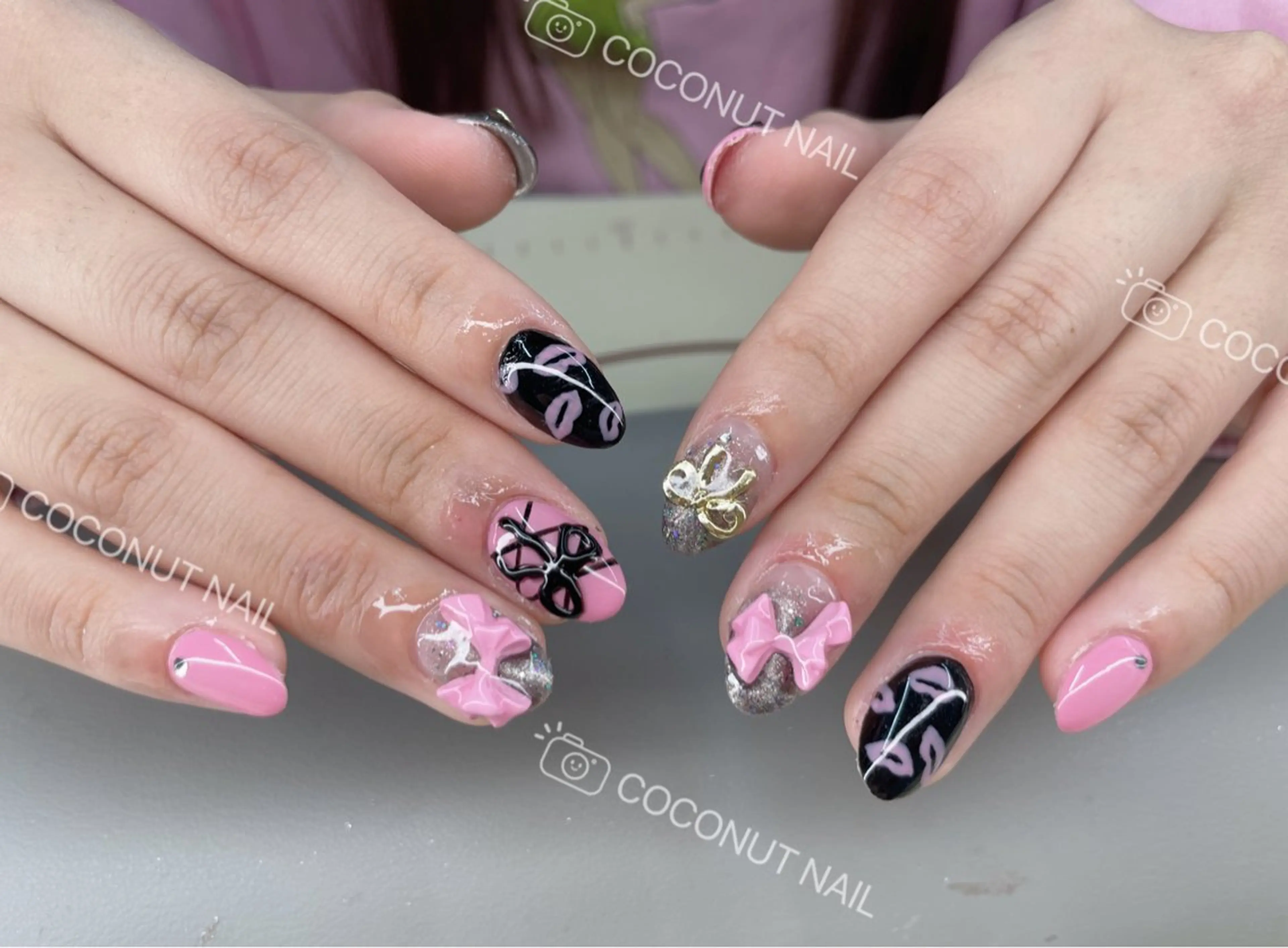 ネイル 神田 ココナッツのネイルデザイン