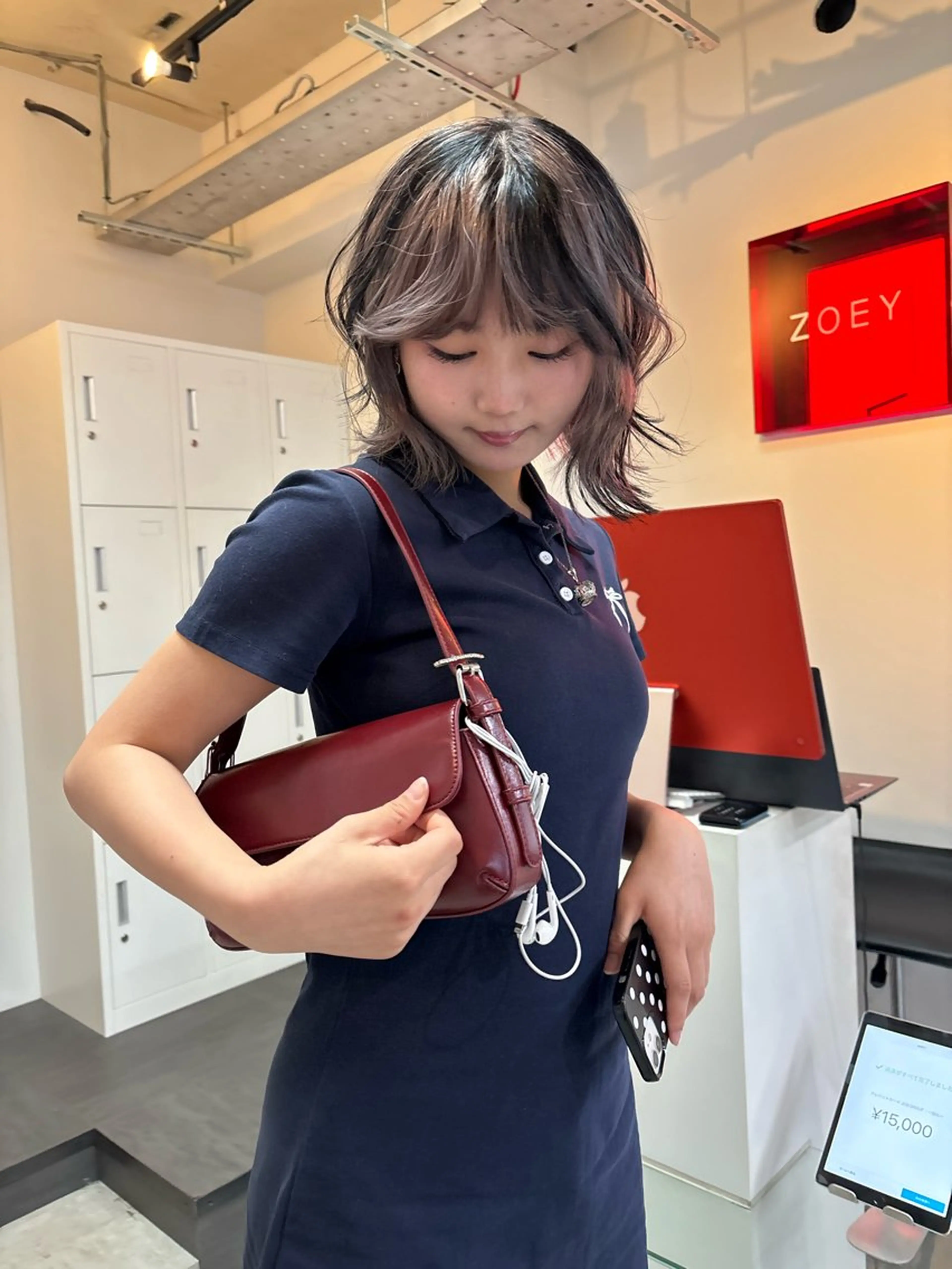 ショート レイヤーカット Zoey きゃなのヘアスタイル