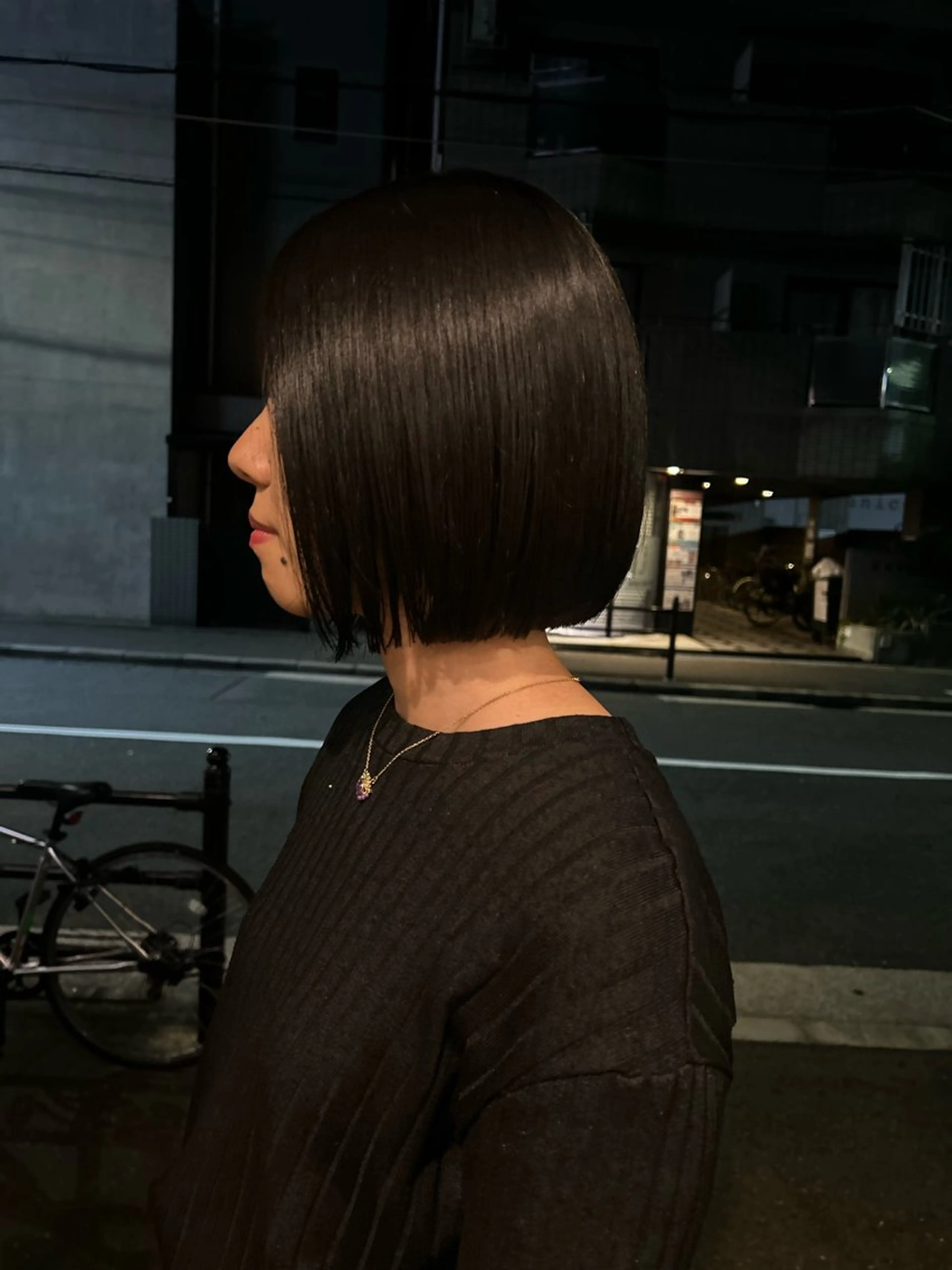 ショート ボブ hen所属・心斎橋/レイヤー/ ブリーチ/モエのヘアスタイル