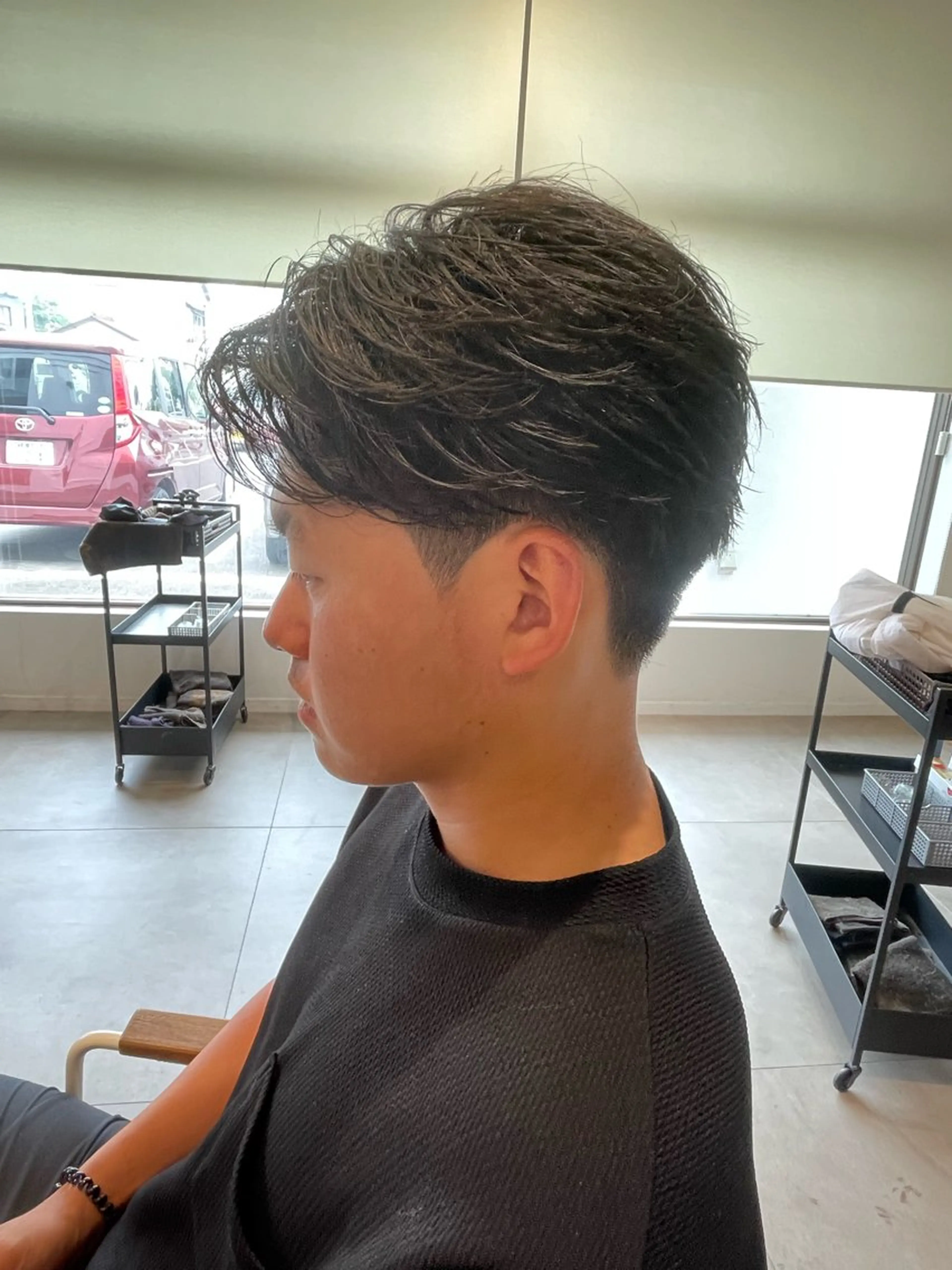 ショート カット パーマ 樋口 令惟のヘアスタイル