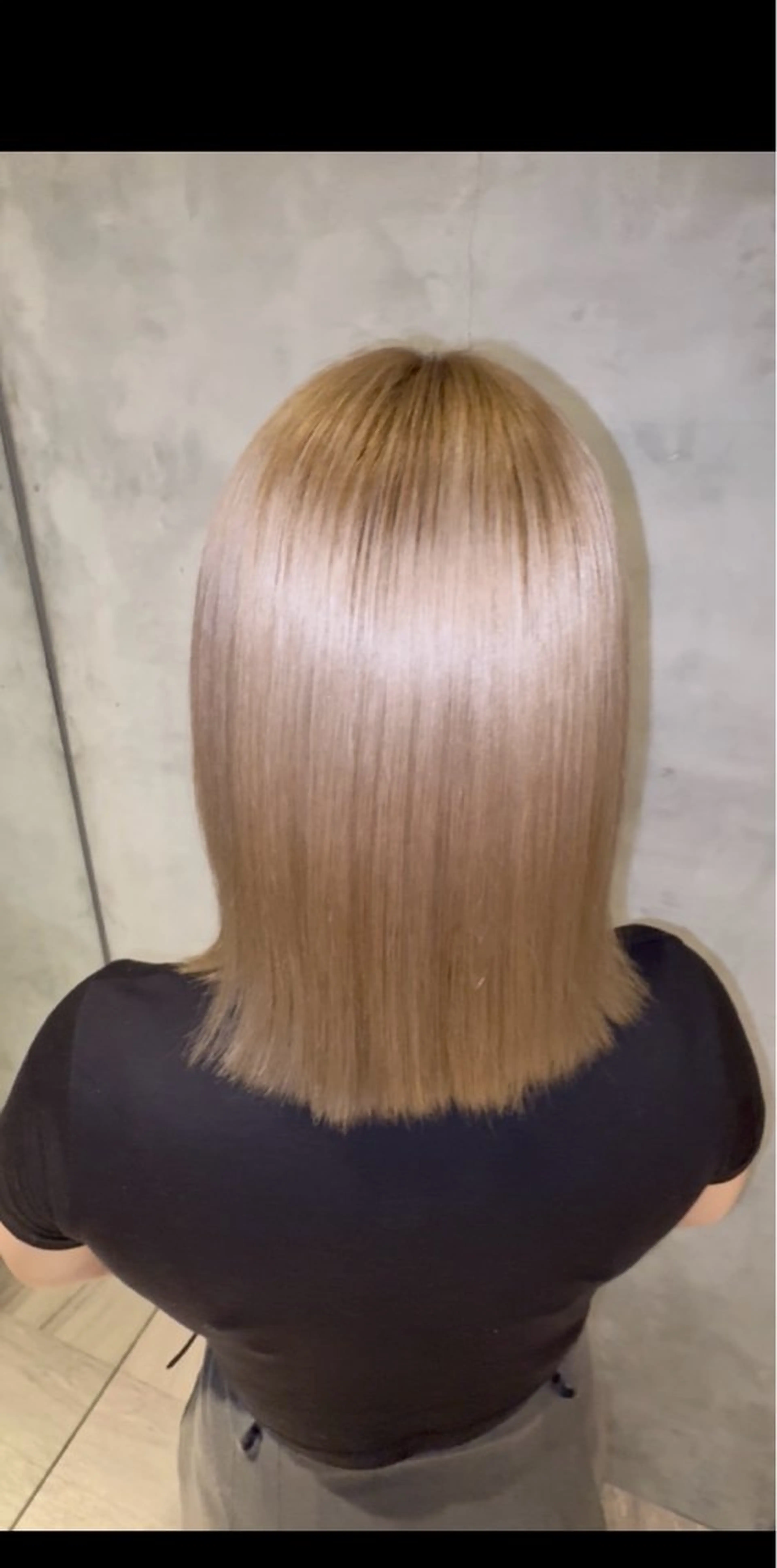 ミディアム ボブ 髪質改善 トリートメント 艶髪/トリートメント /透明感🍒YUAのヘアスタイル