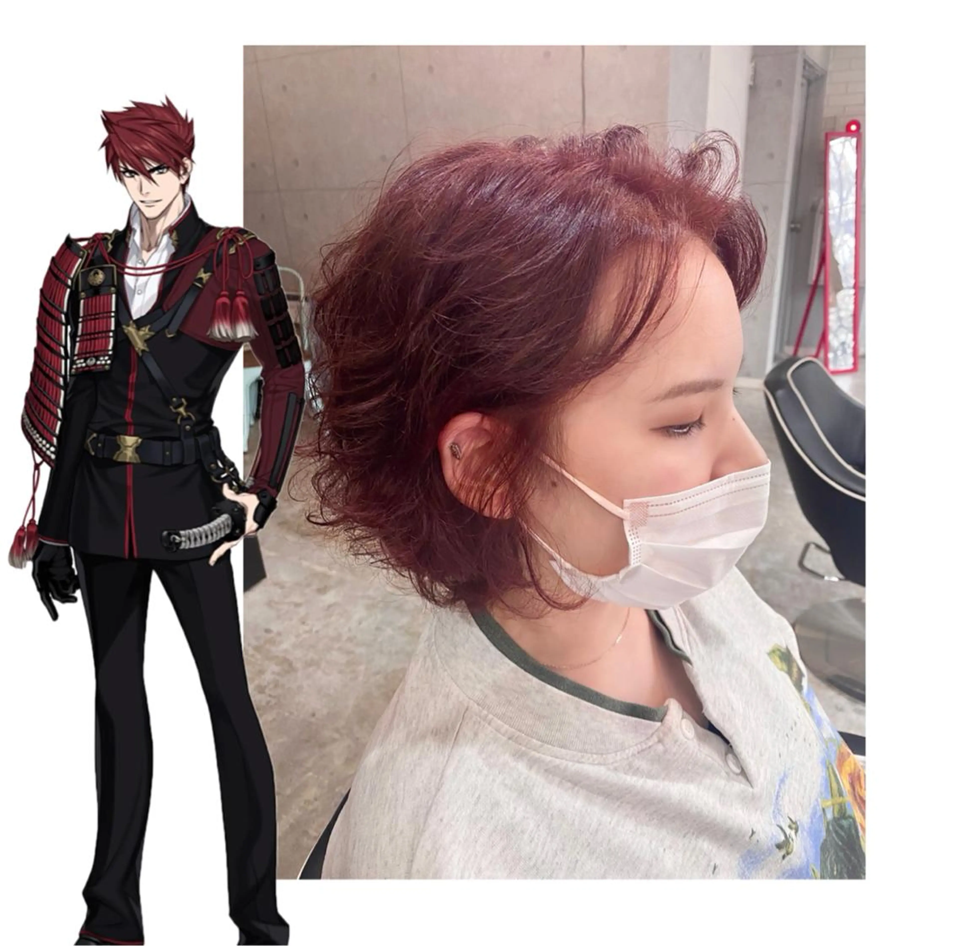 ショート カラー GARU-ガル-所属・TSUNO🦖 派手髪/オタク美容師のヘアスタイル