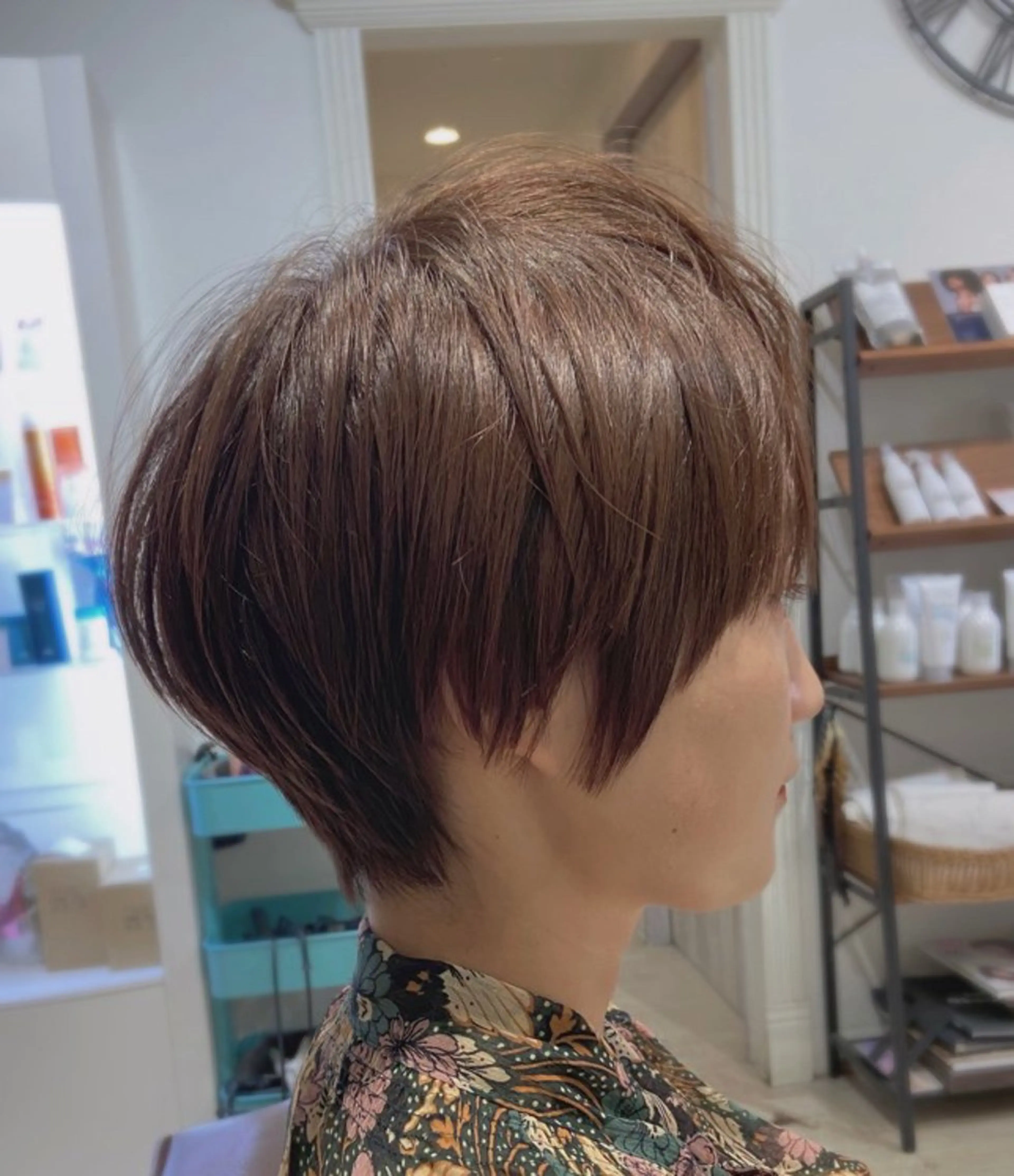 ショート くびれヘア ショートヘア レイヤー/透明感/髪 質改善/メンズ/佐藤のヘアスタイル