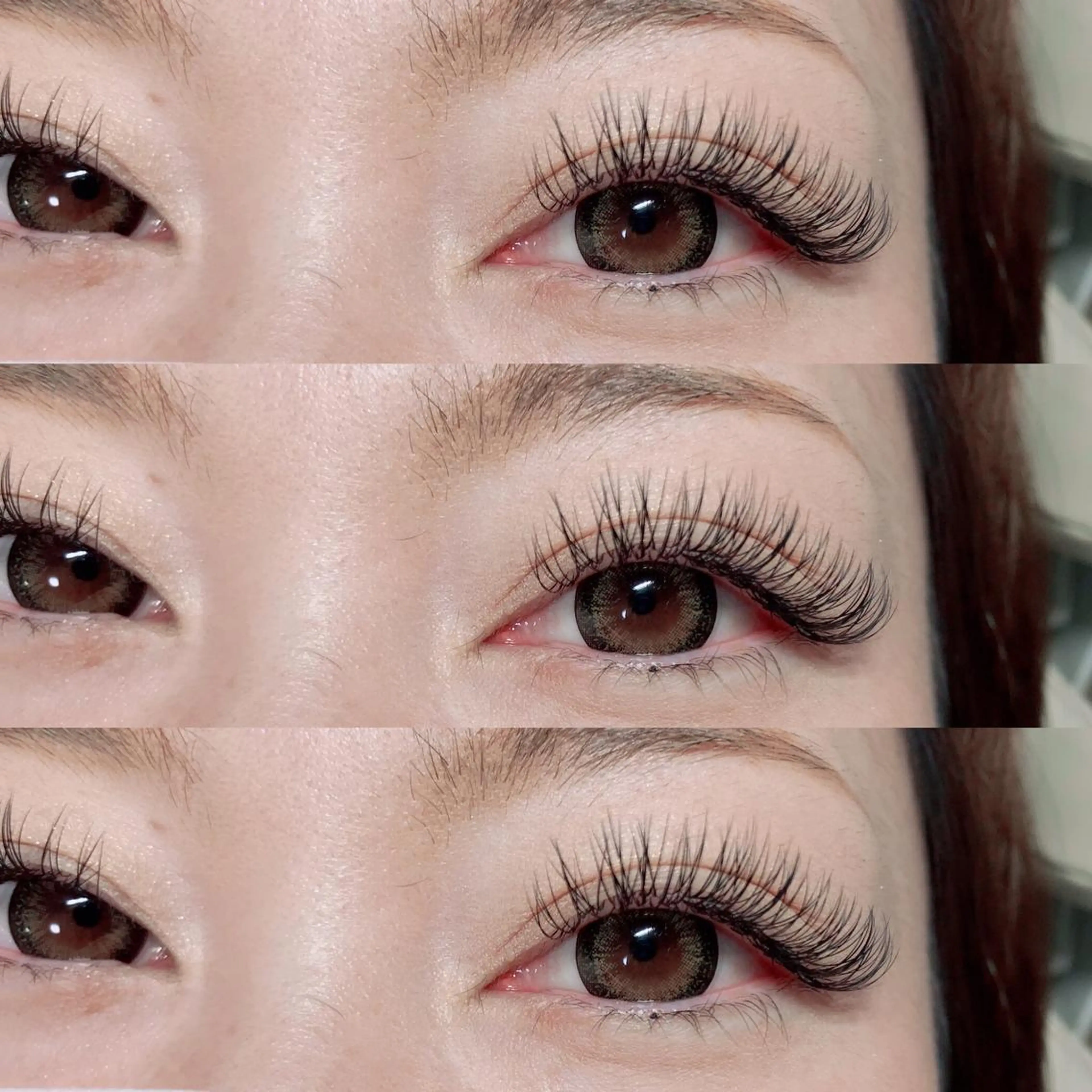 マツエク・マツパ 付け放題 Dカール フラットラッシュ アイラッシュサロン ベル所属・belle eyelashの眉毛・アイブロウイメージ