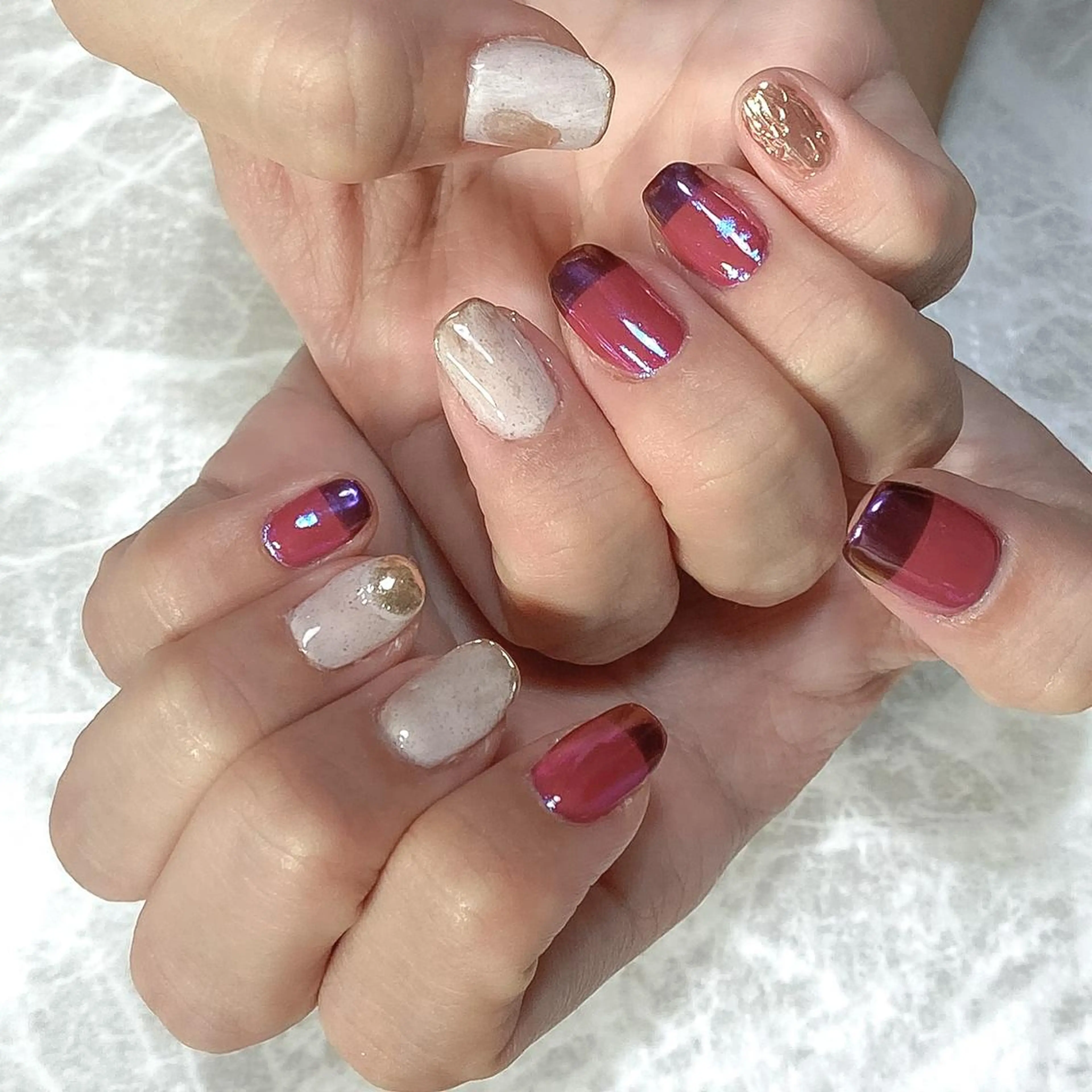 ネイル ハンドネイル nailsalon Puretéのネイルデザイン