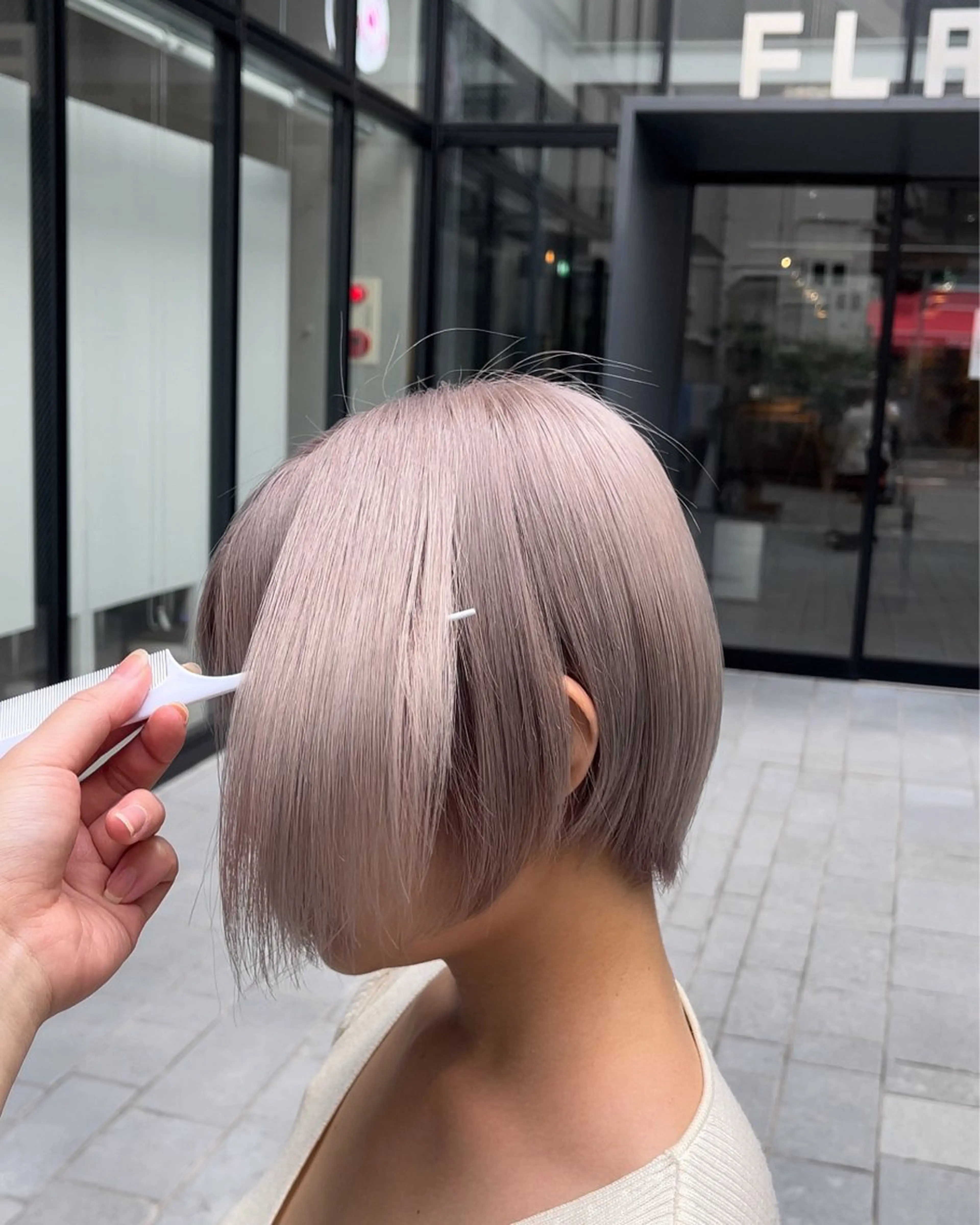 カラー ブリーチ ケアブリーチ ヘアカラー トリートメント ヘッドスパ GARTE 代官山所属・NENE/GARTE 代官山/渋谷のヘアスタイル