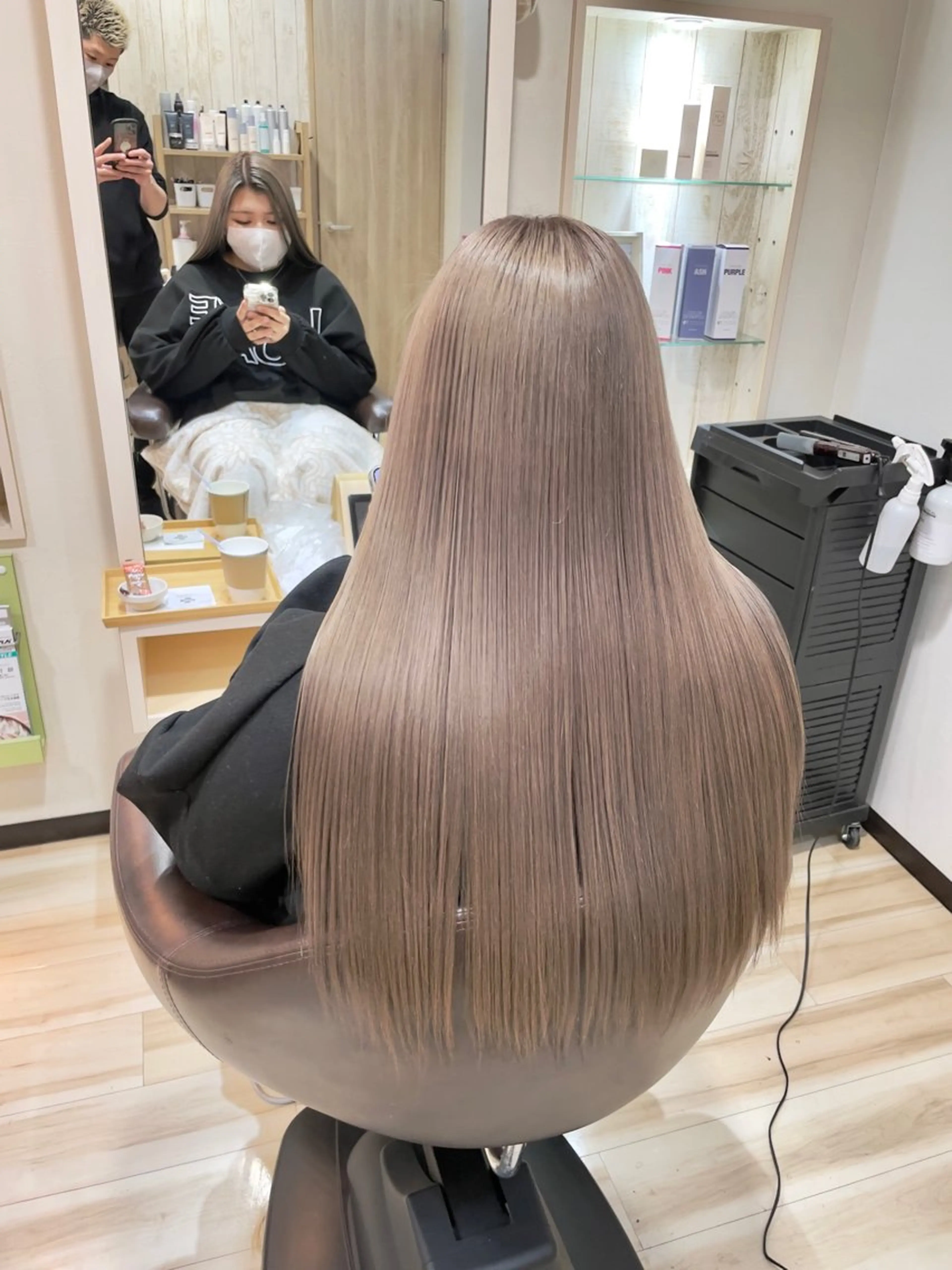 ロング カラー ブリーチ 🌈派手髪ハイトーン 🌈鈴木亮太🌈のヘアスタイル