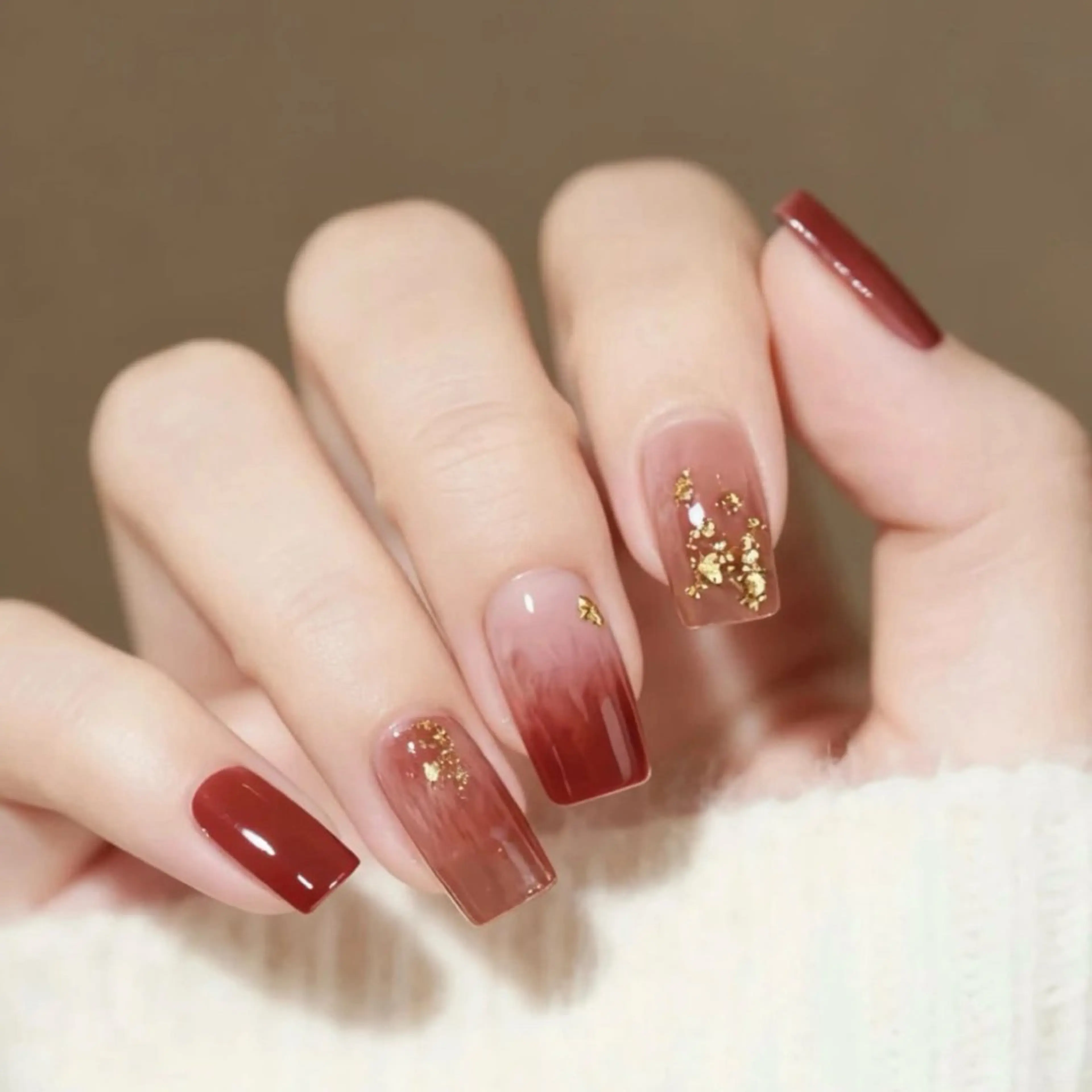 ネイル 持ち込み ニュアンスネイル ハンドネイル はなネイル所属・R_nail xixiのネイルデザイン