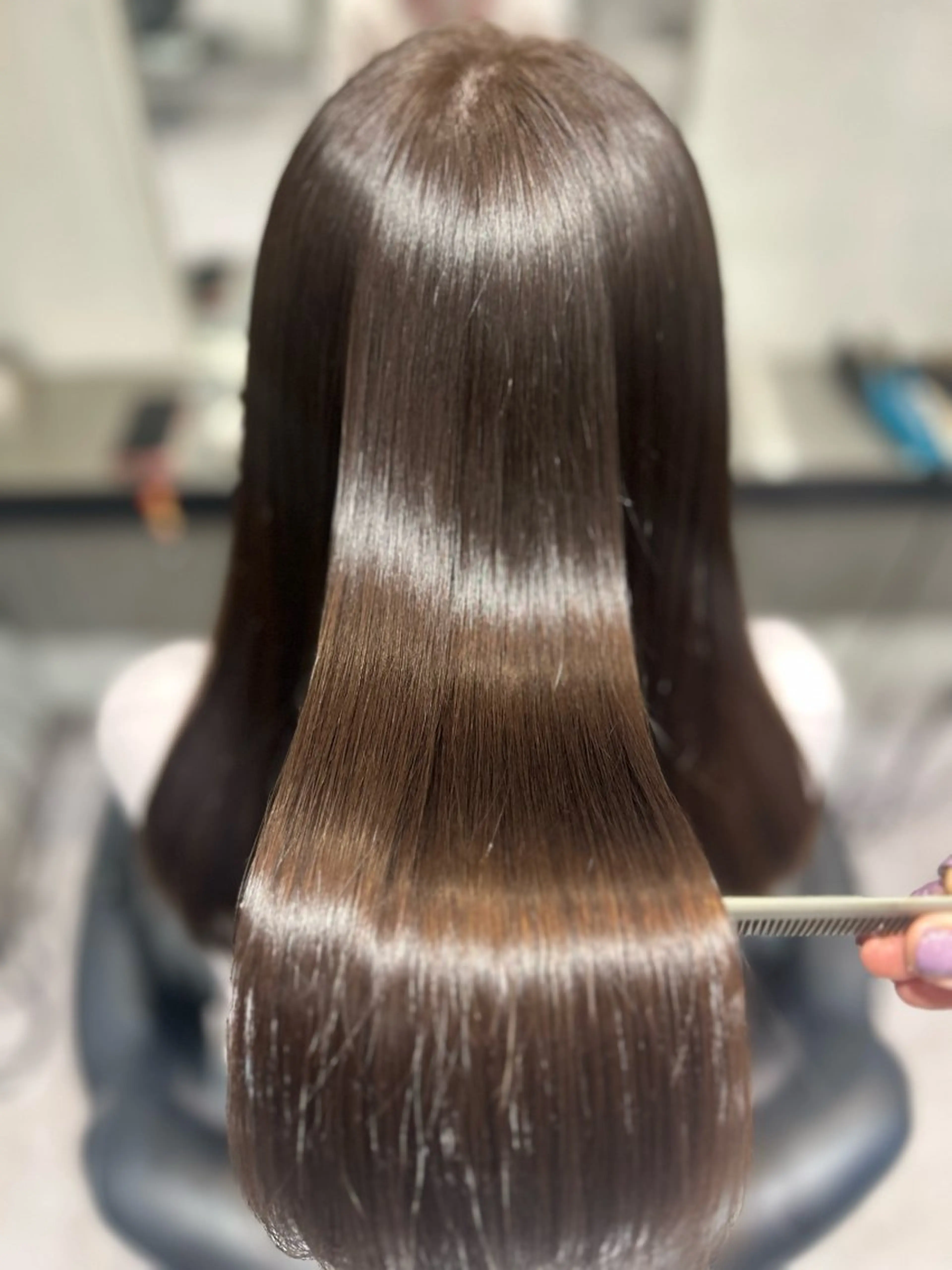 ミディアム カラー ベージュカラー 🌈ウルトワ水素 髪質改善naru🌈のヘアスタイル