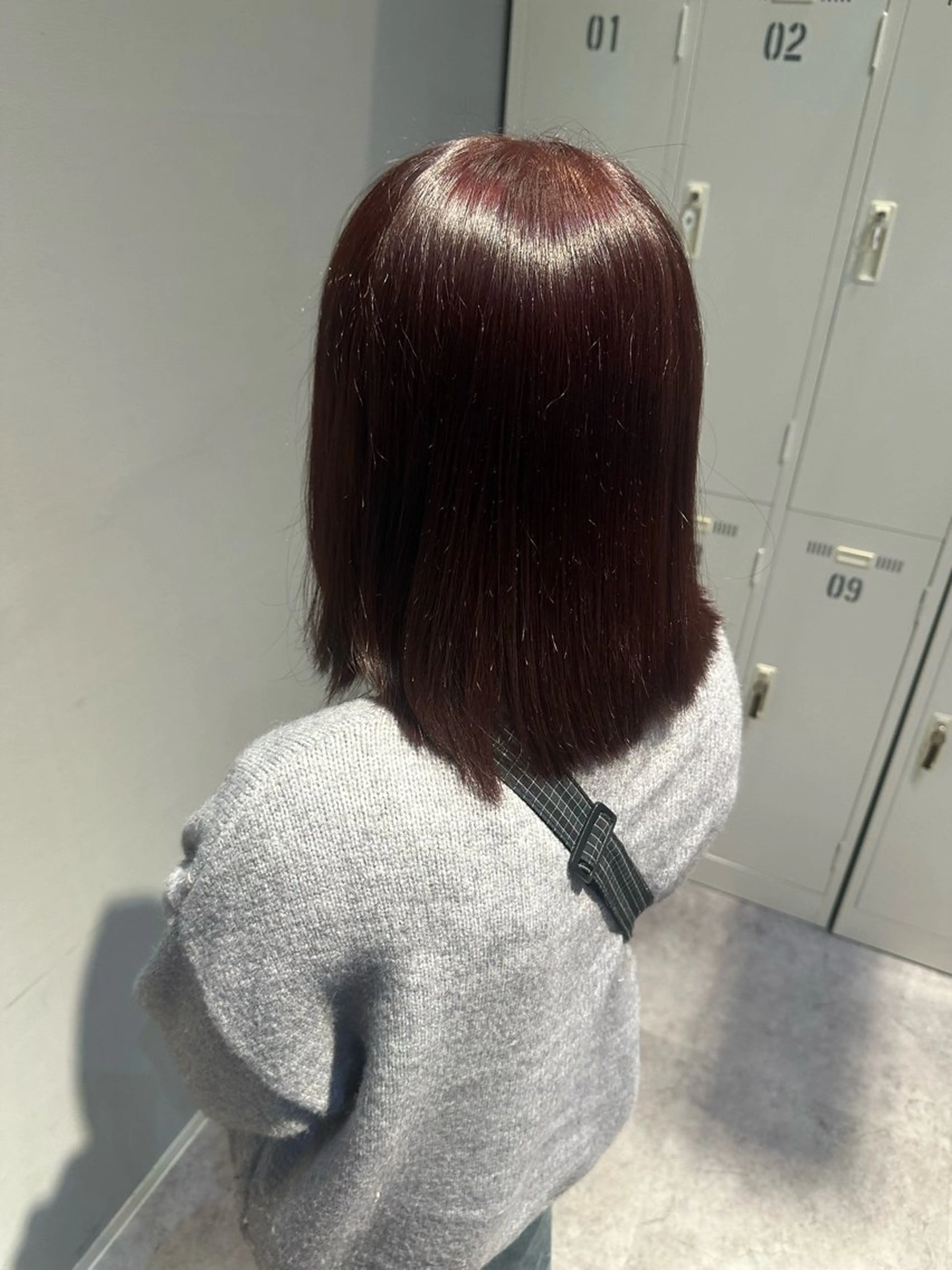 セミロング Agu まゆかのヘアスタイル