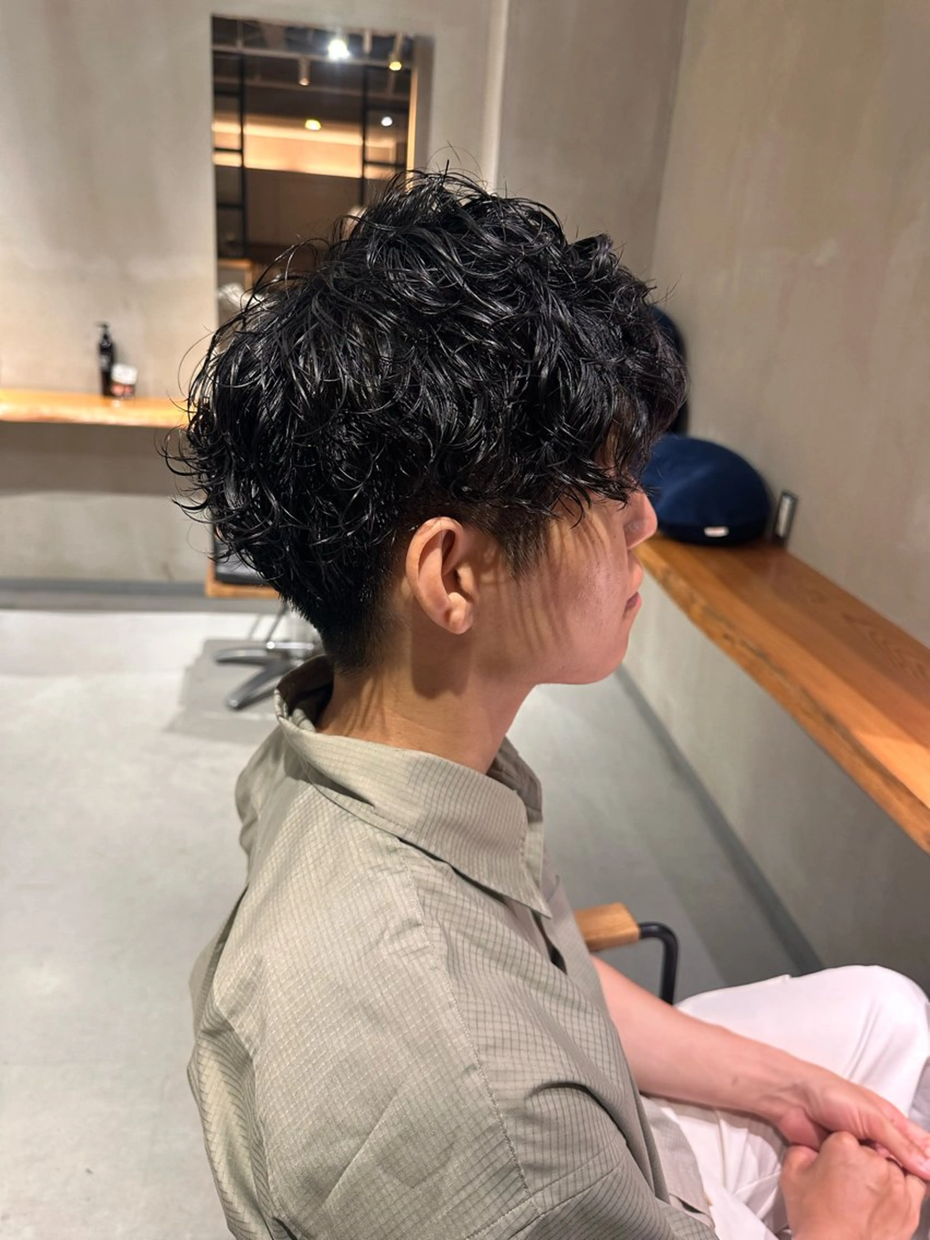 パーマ Hina/ハイライト 、パーマモデル募集中のヘアスタイル