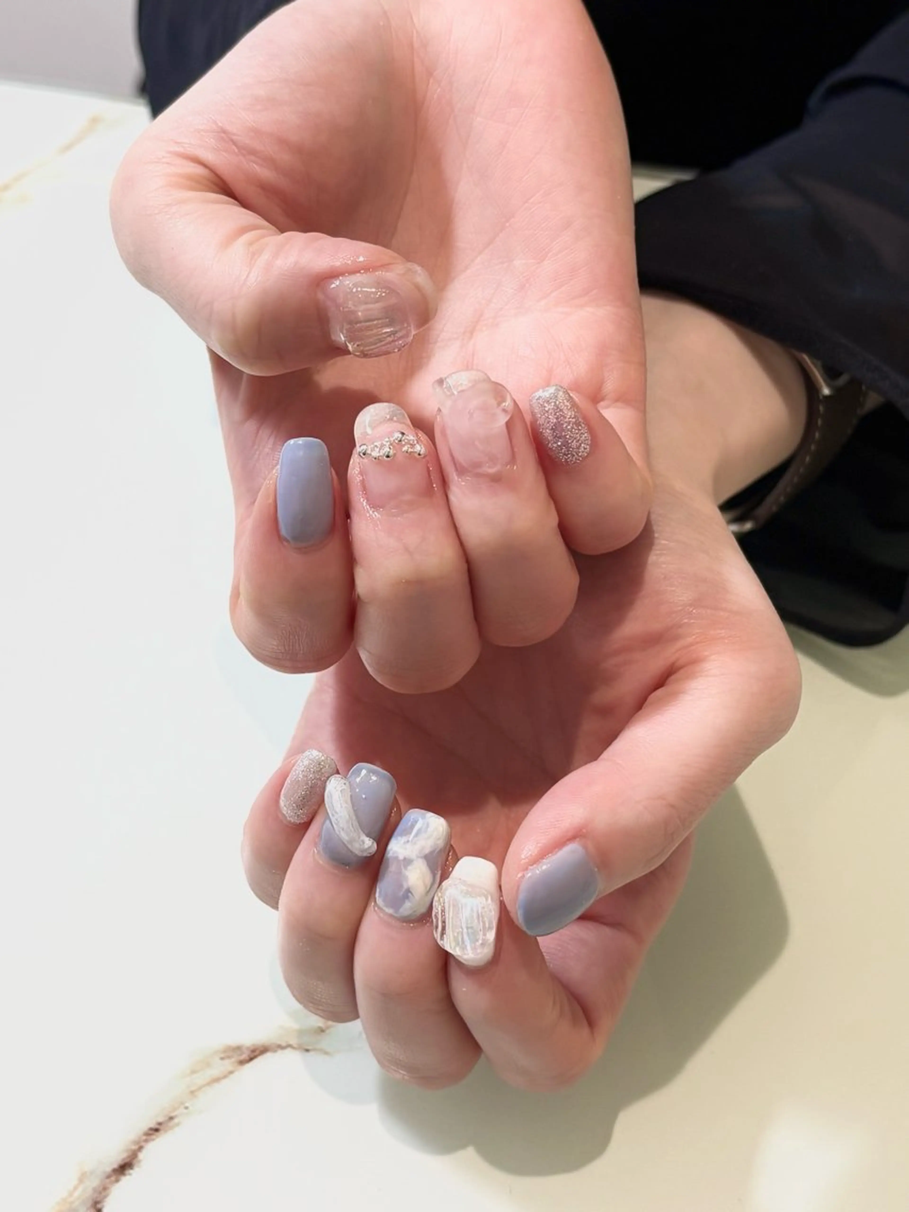 ネイル アートネイル 持ち込み 市川 沙希子のネイルデザイン