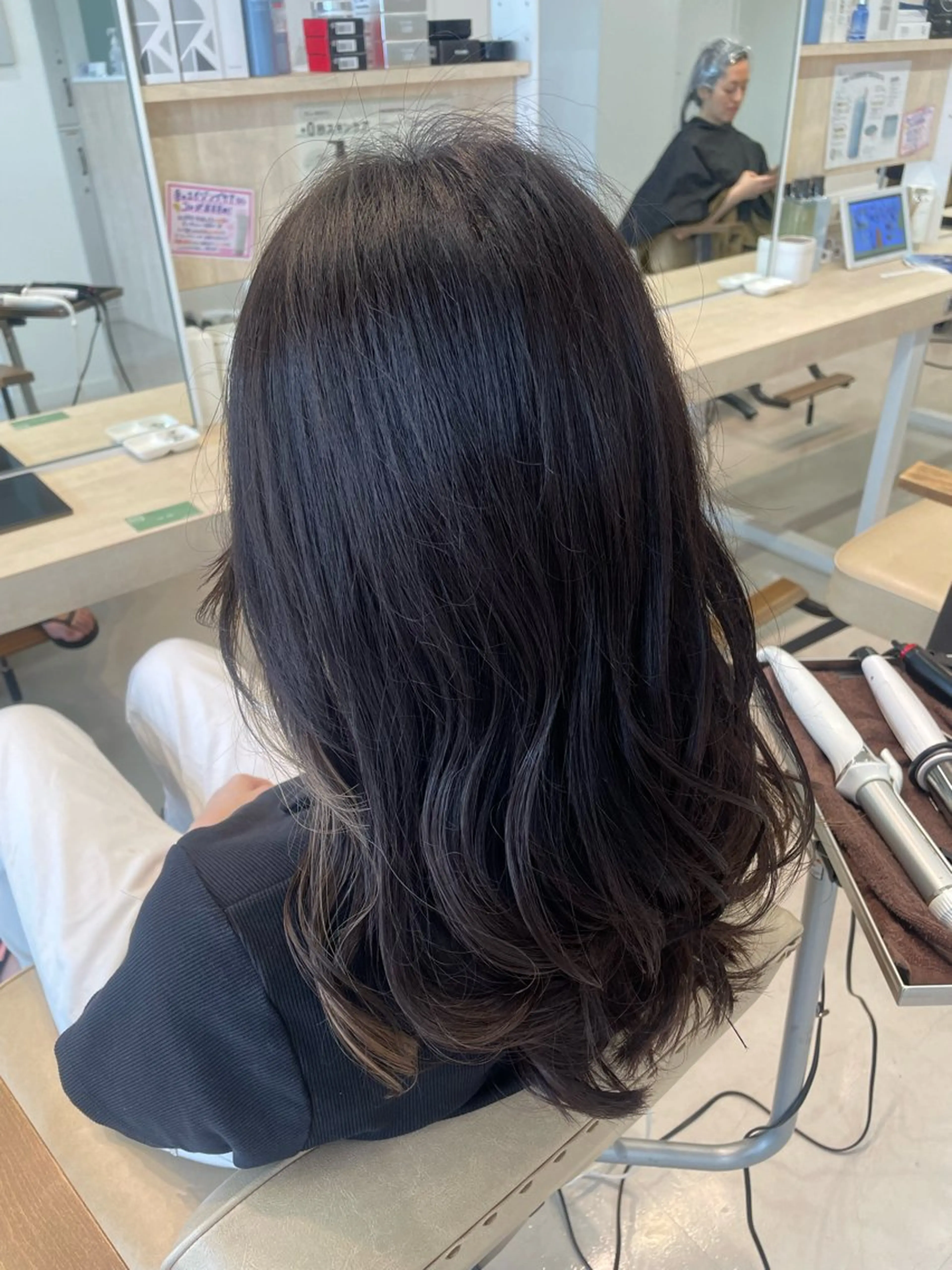 ロング ヘアセット かずや🍀/髪質改善 /艶髪カラー/眉毛のヘアスタイル