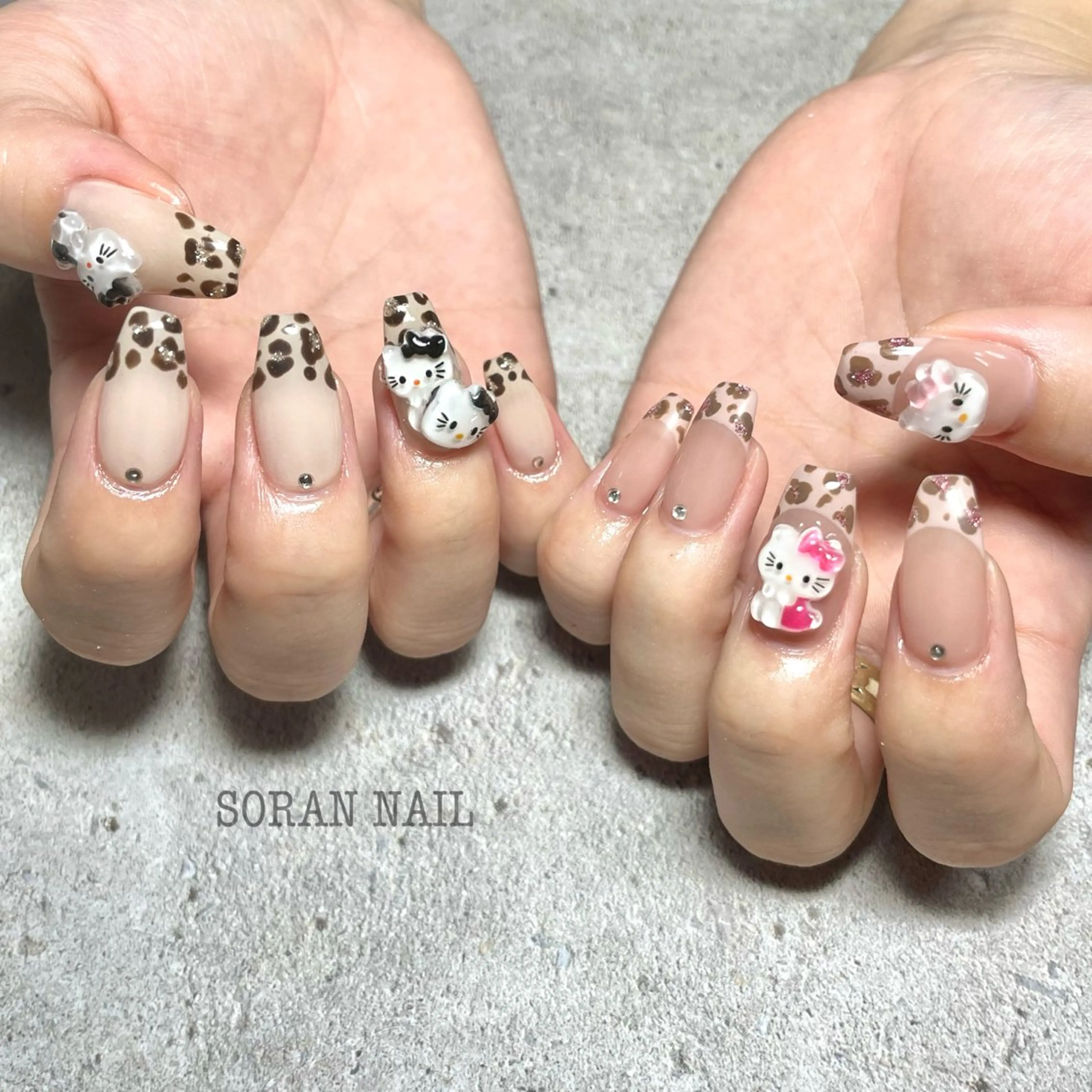 ネイル 持ち込み ハンドネイル soran nailのネイルデザイン