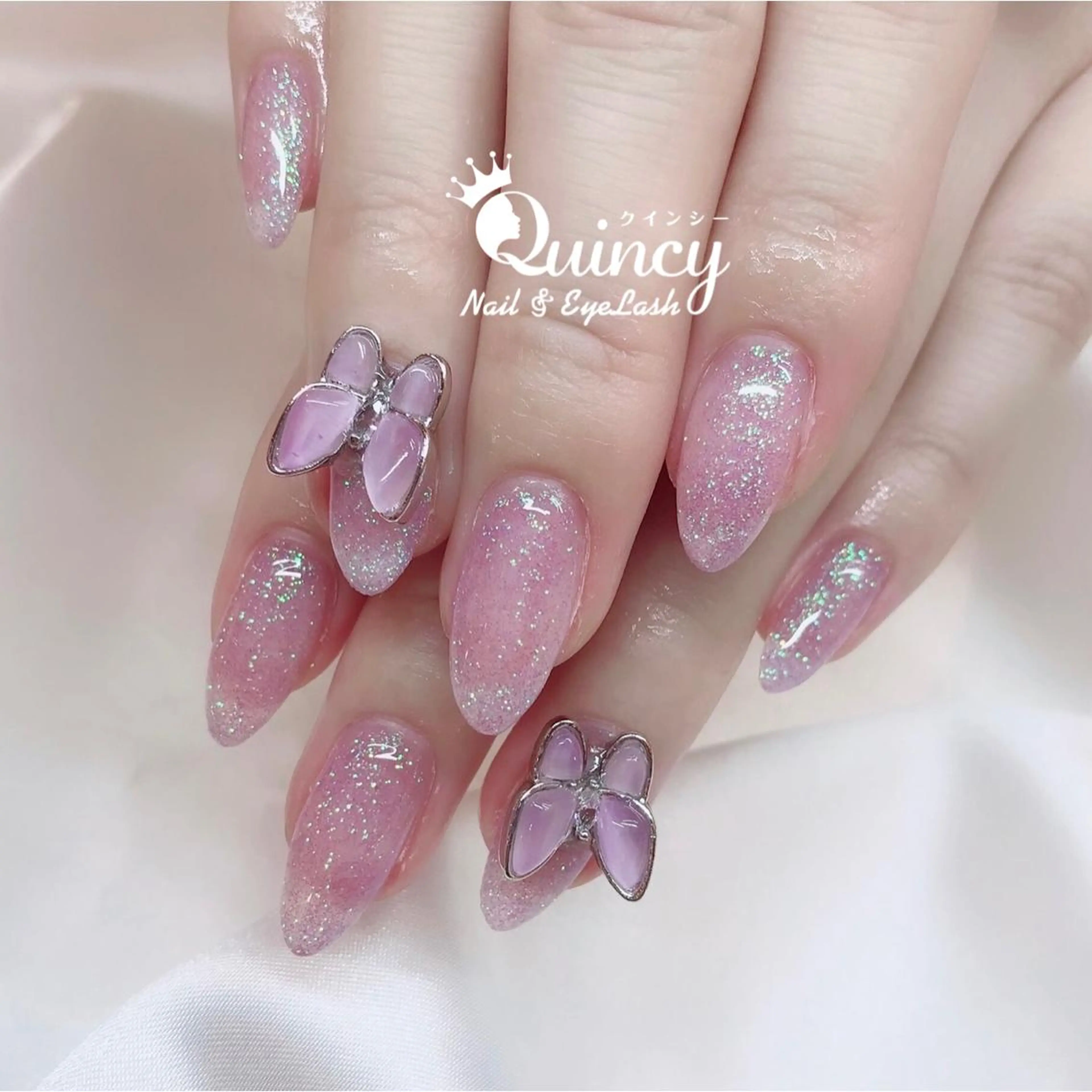ネイル ワンカラーネイル Quincy Nail&Eyelash所属・Quincy ネイル&アイラッシュのマツエク・マツパデザイン