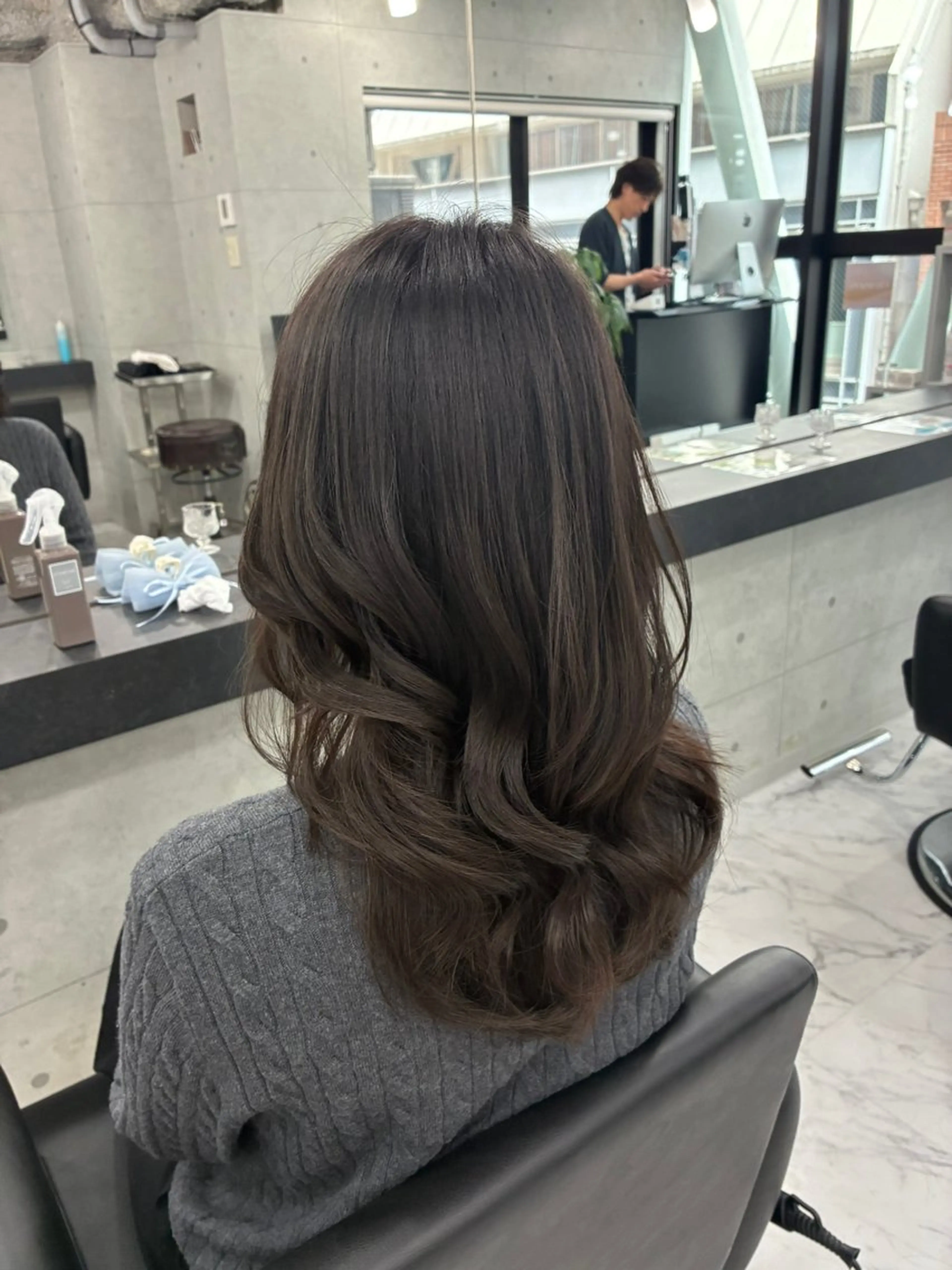 ロング カラー ヘアアレンジ 透明感カラー カット ヘアカラー トリートメント Endearing所属・Endearing 北澤那未🌟銀座のヘアスタイル
