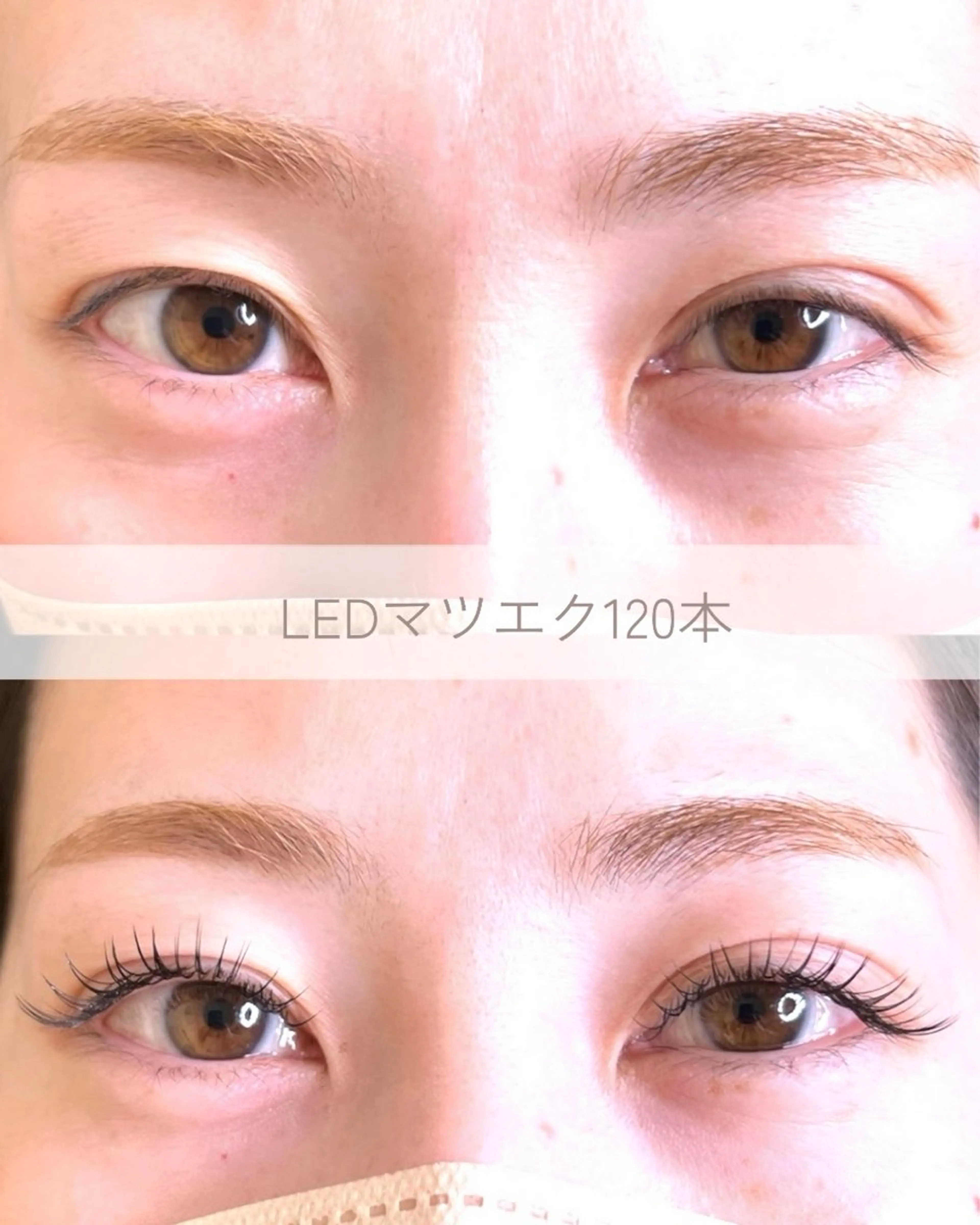 LEDマツエク120本の写真