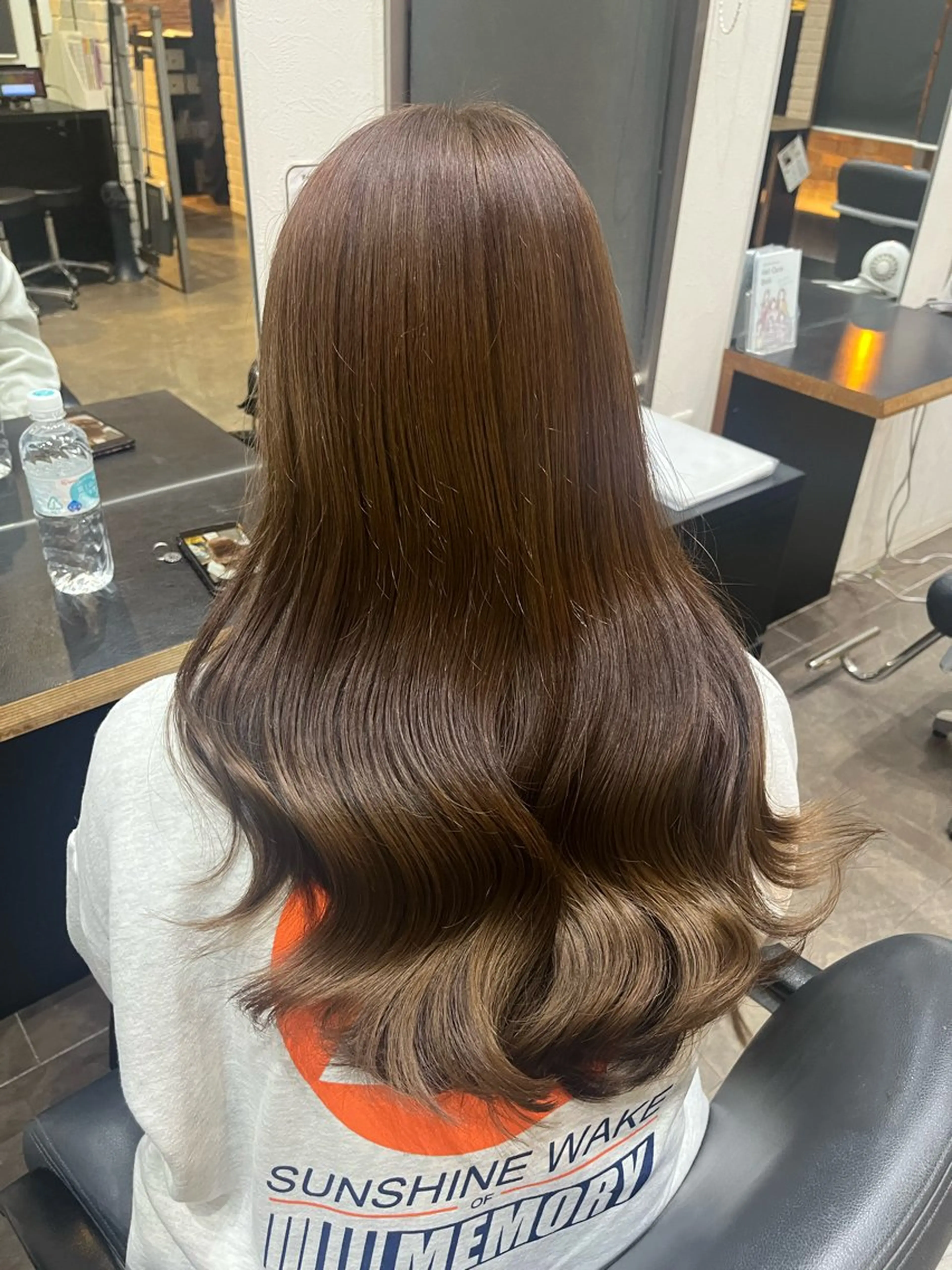 ロング カラー 堺 未来のヘアスタイル