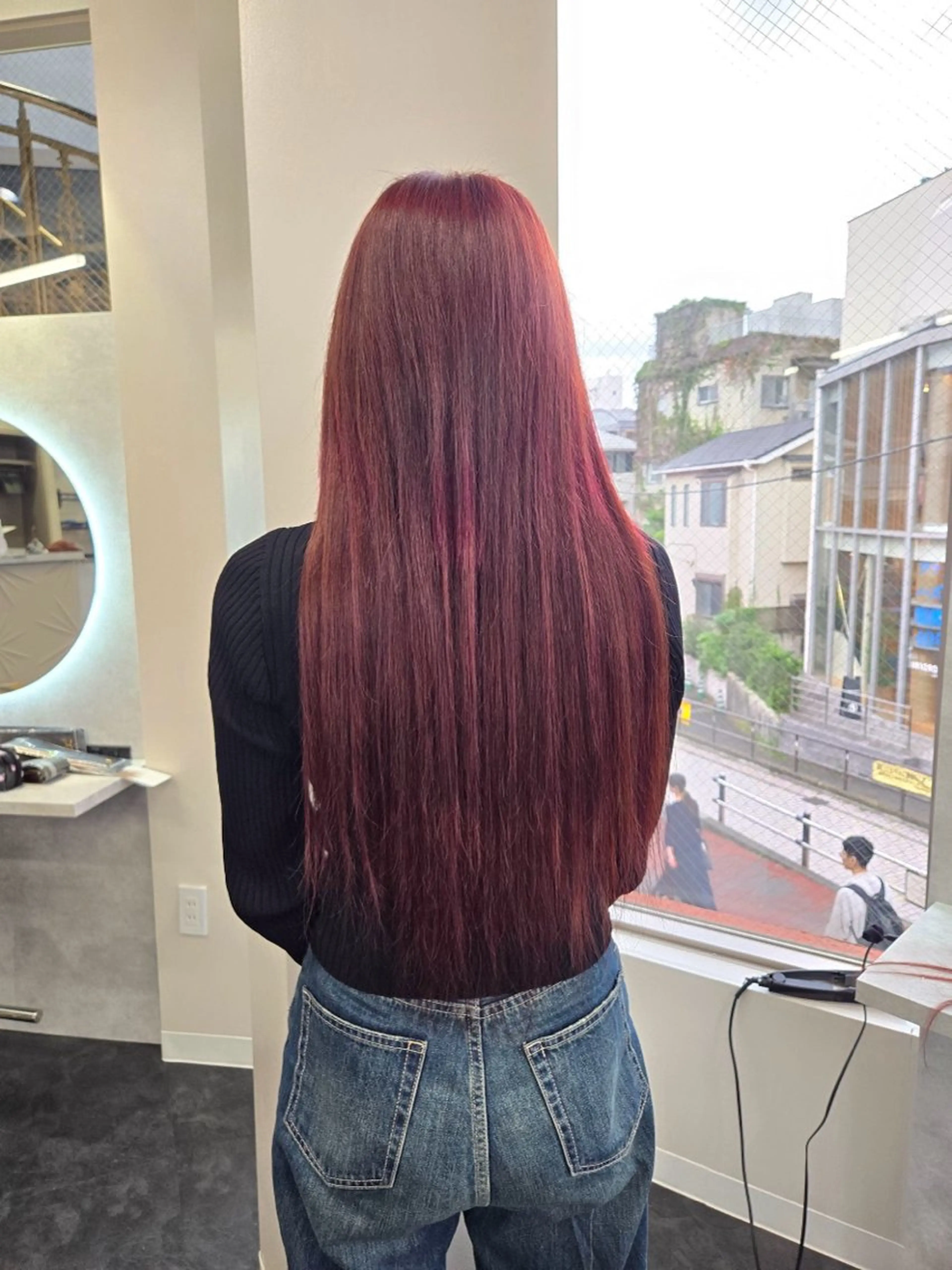 ロング カラー CORE 新宿所属・セキ ユキ🦋のヘアスタイル