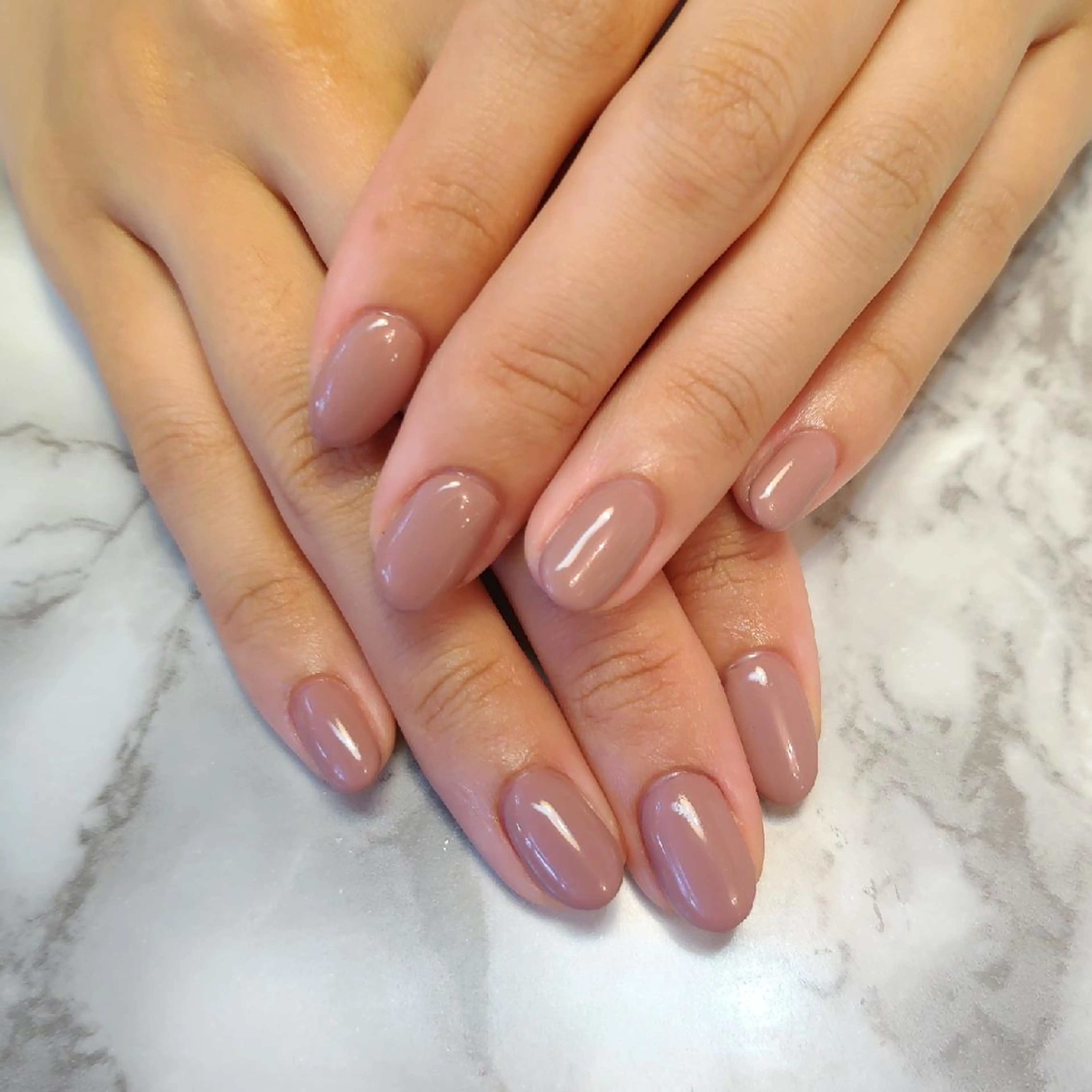 ネイル ワンカラーネイル ジェヌインネイル 河内のネイルデザイン