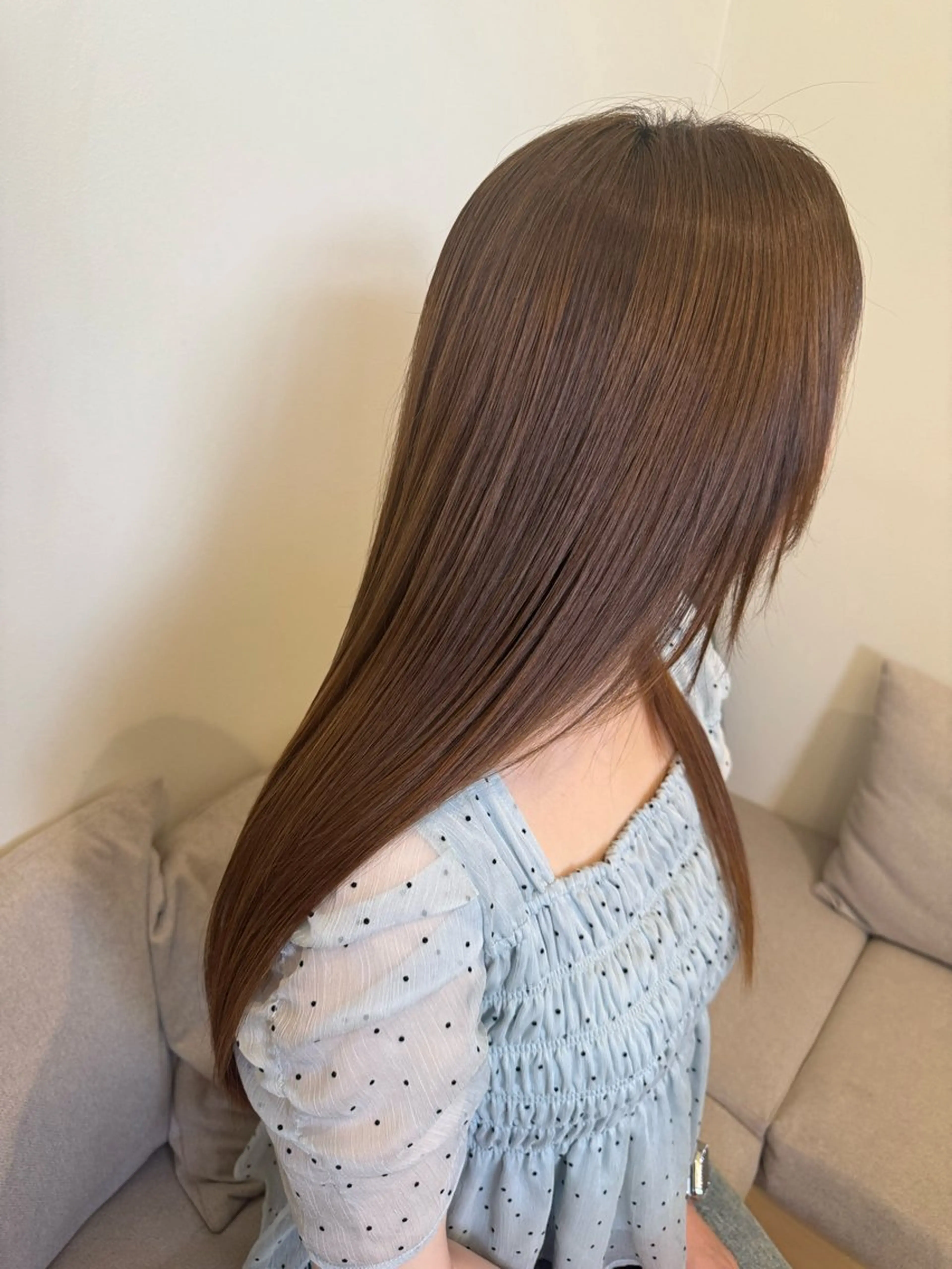 ロング カラー rion🪽 /wカラー・縮毛矯正のヘアスタイル