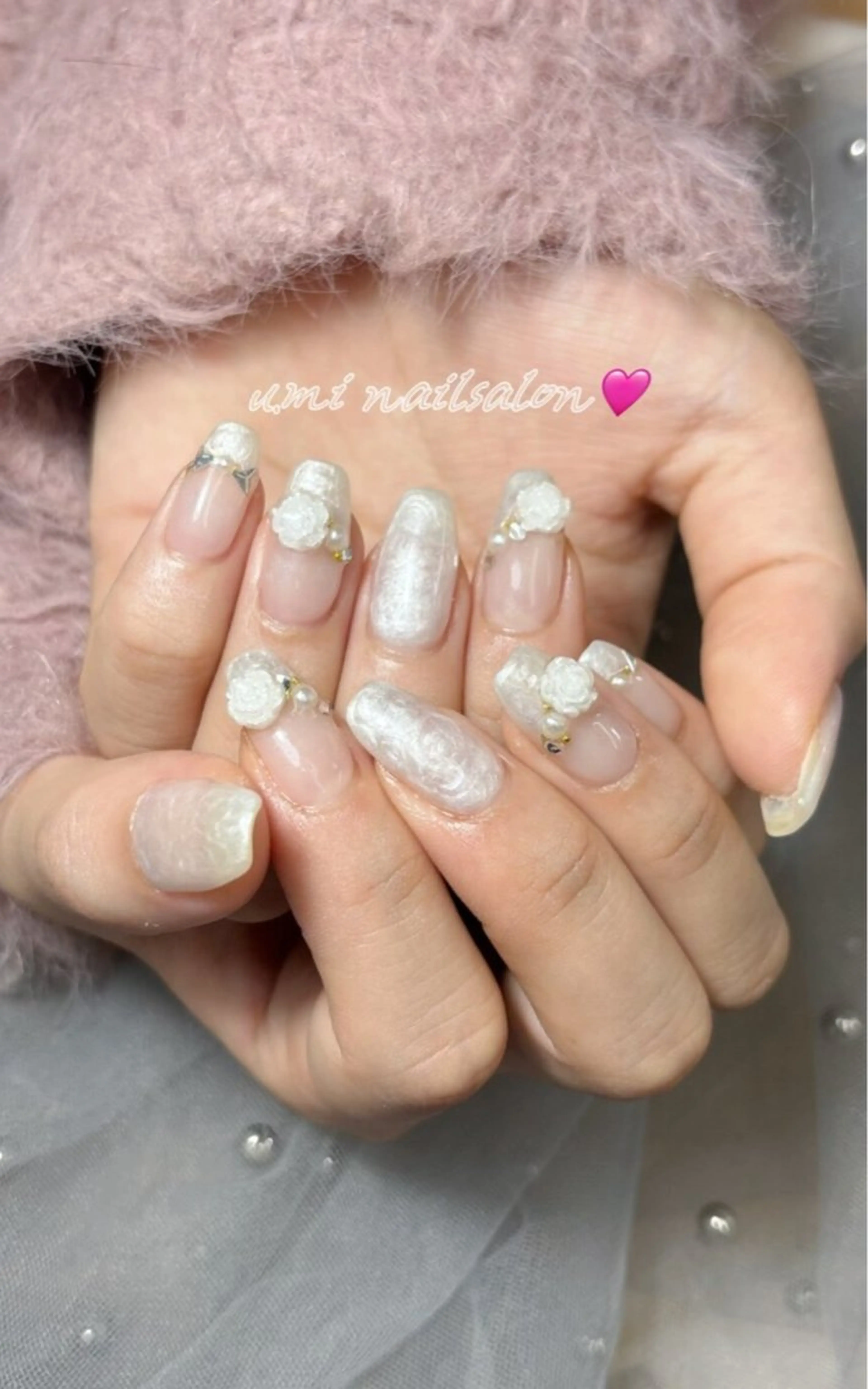 ネイル ハンドネイル U·Mi nail salon所属・U·Mi 上野御徒町容のネイルデザイン