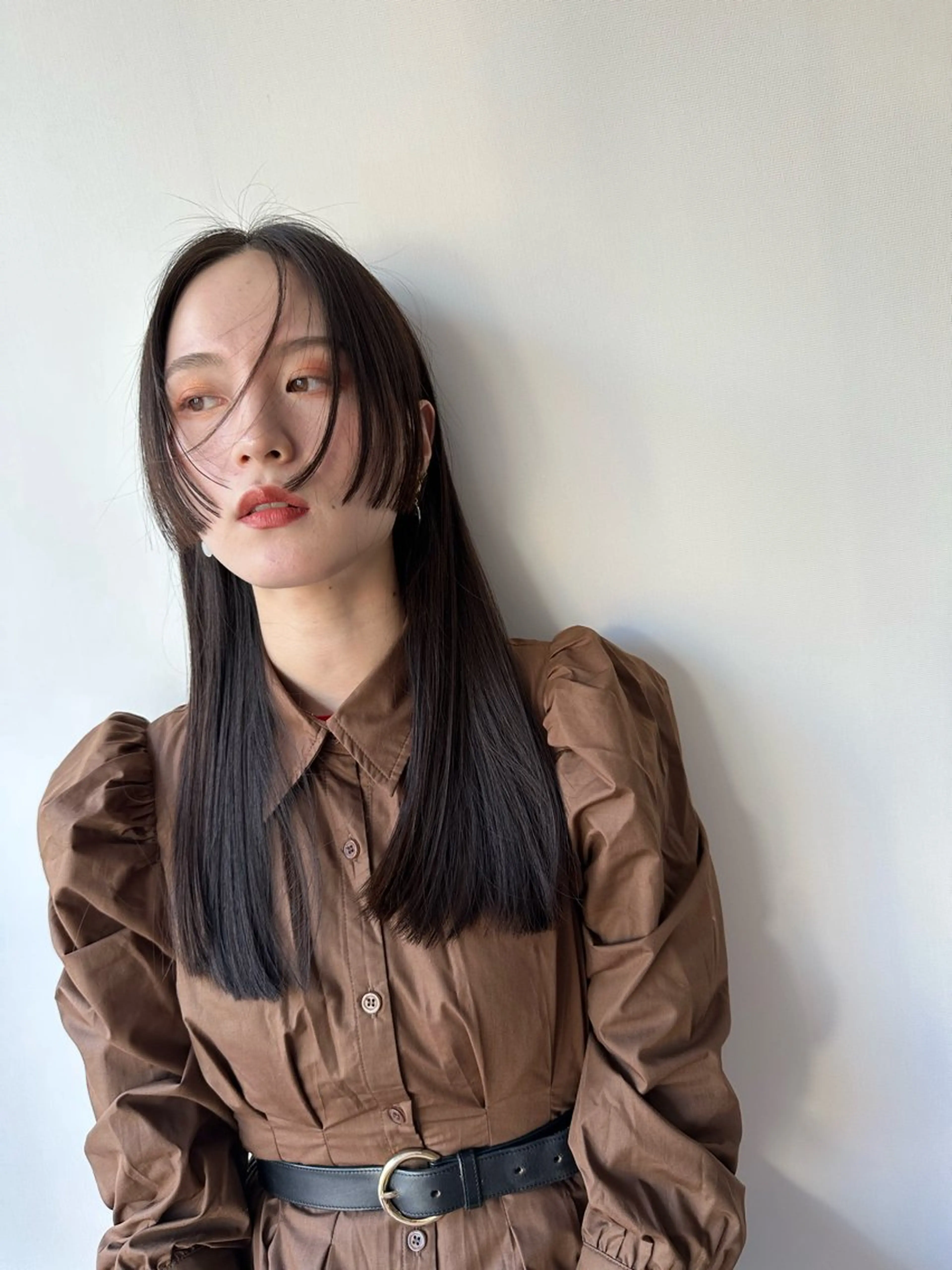 ロング カラー 縮毛矯正 トリートメント 透明感カラー/ 髪質改善/サクラ🌸のヘアスタイル