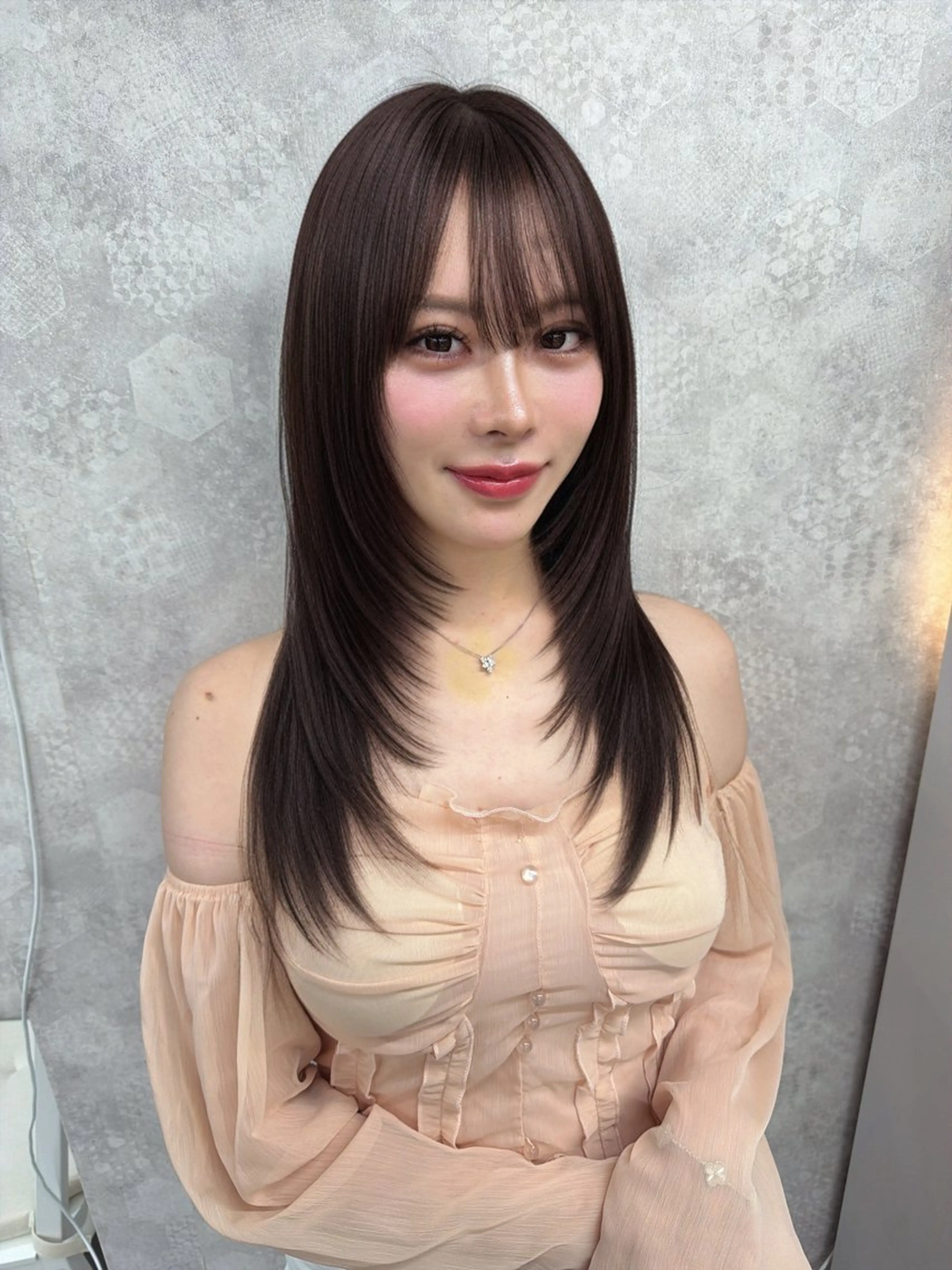 カラー メンズハイトーン 北斗💍レイヤーのヘアスタイル