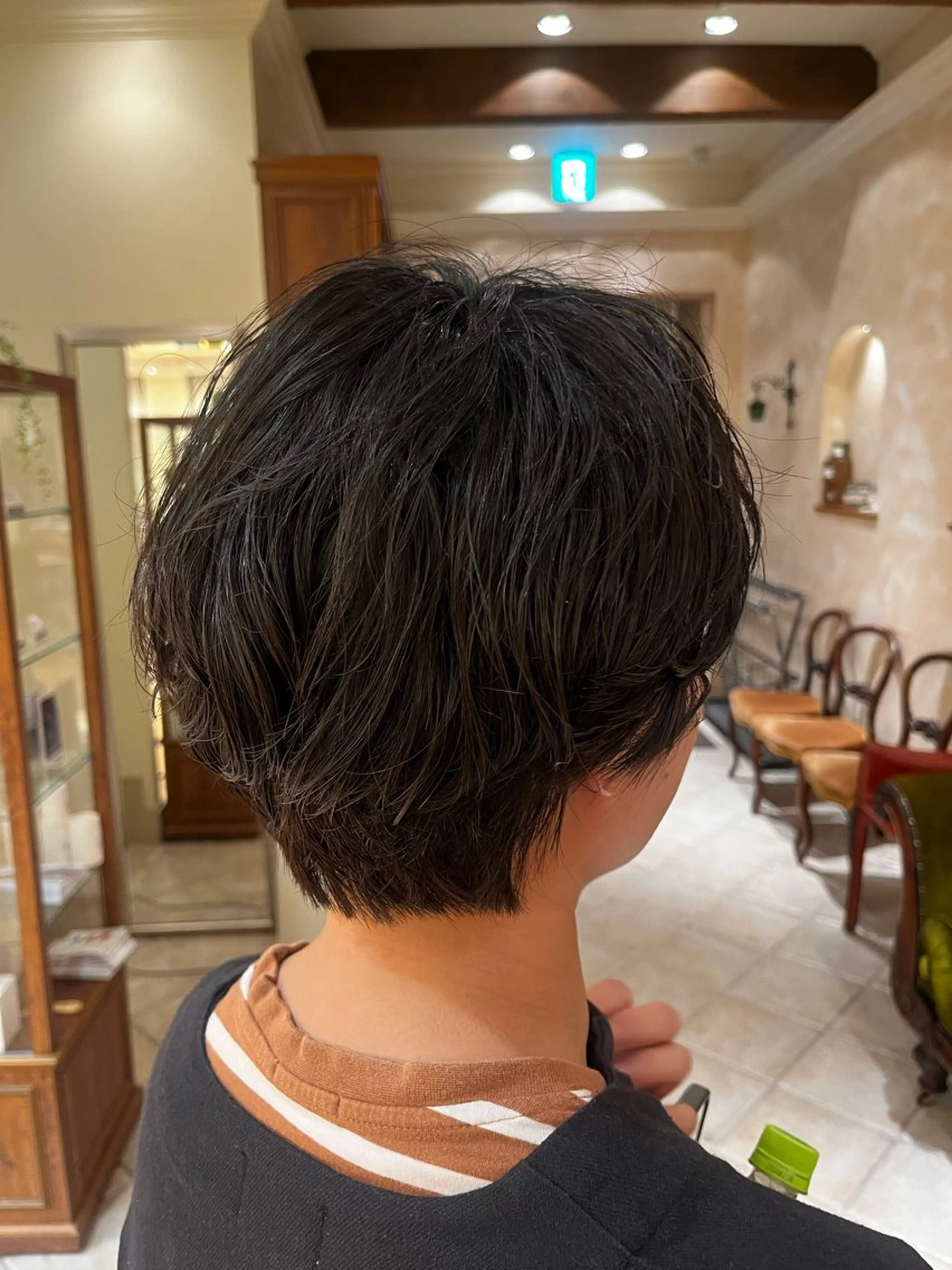 ショート 田内 満里奈のヘアスタイル