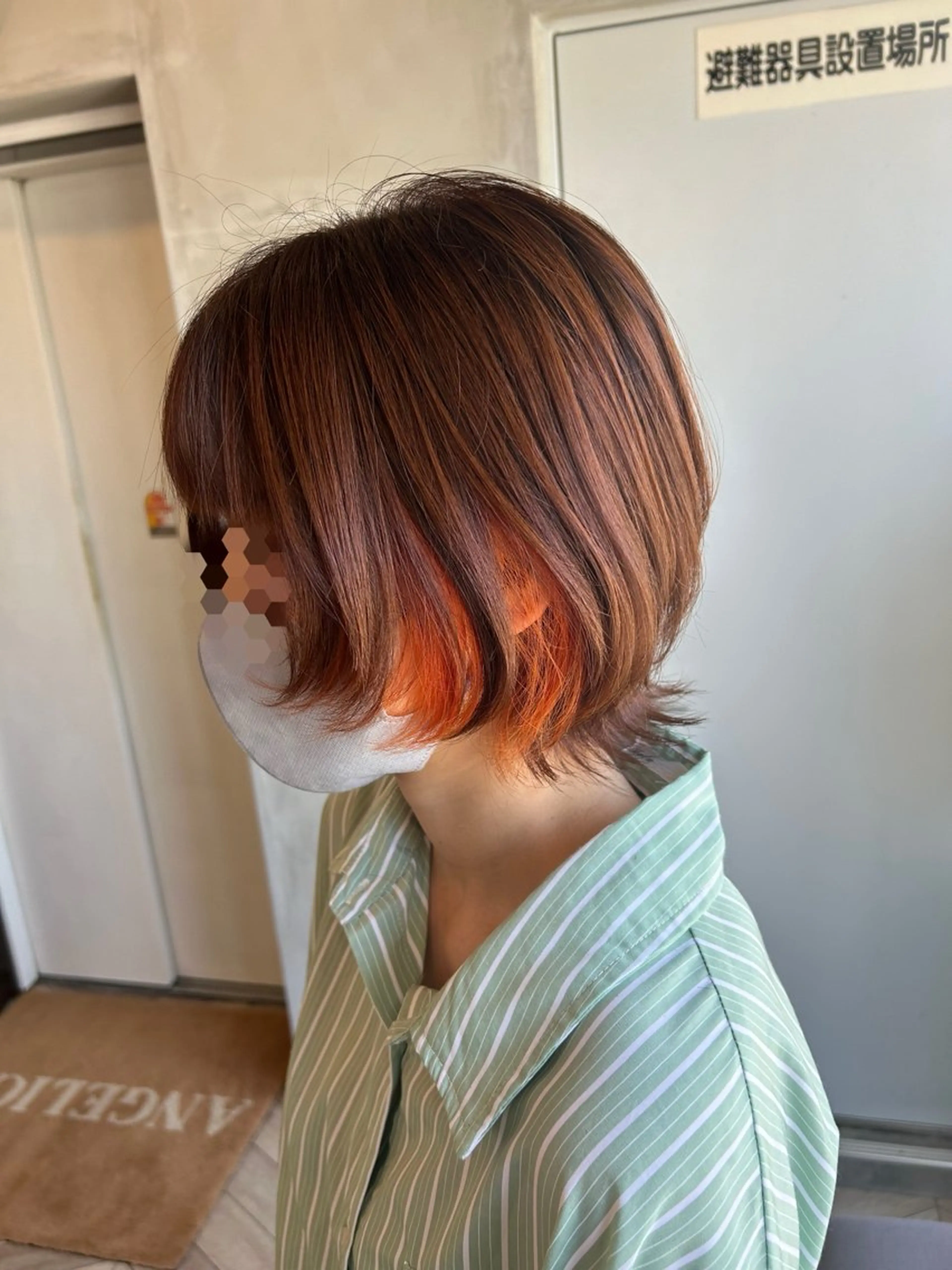 ショート ウルフカット ANGELICA難波 yu-naのヘアスタイル