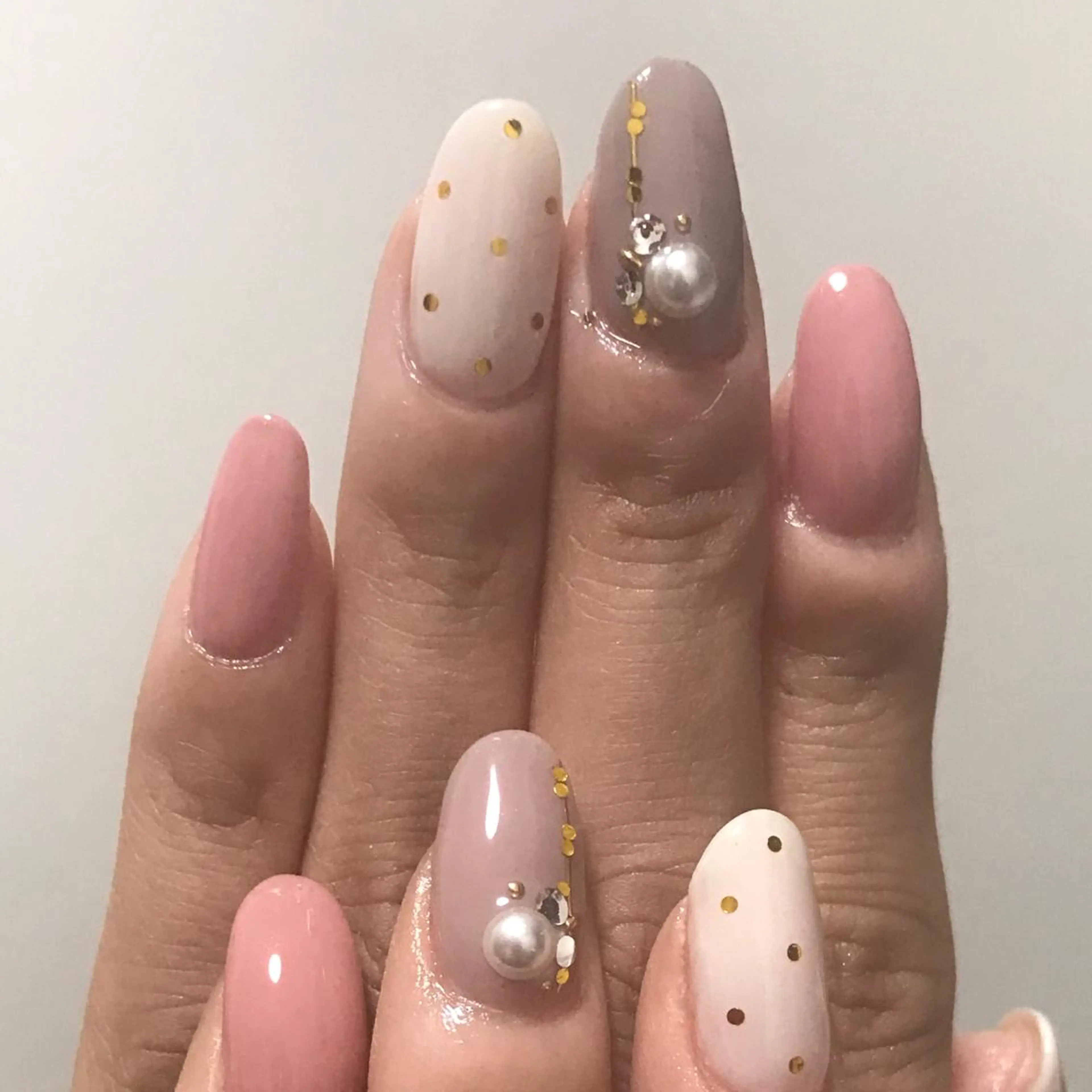 ネイル ドット ステラ marikominoのネイルデザイン