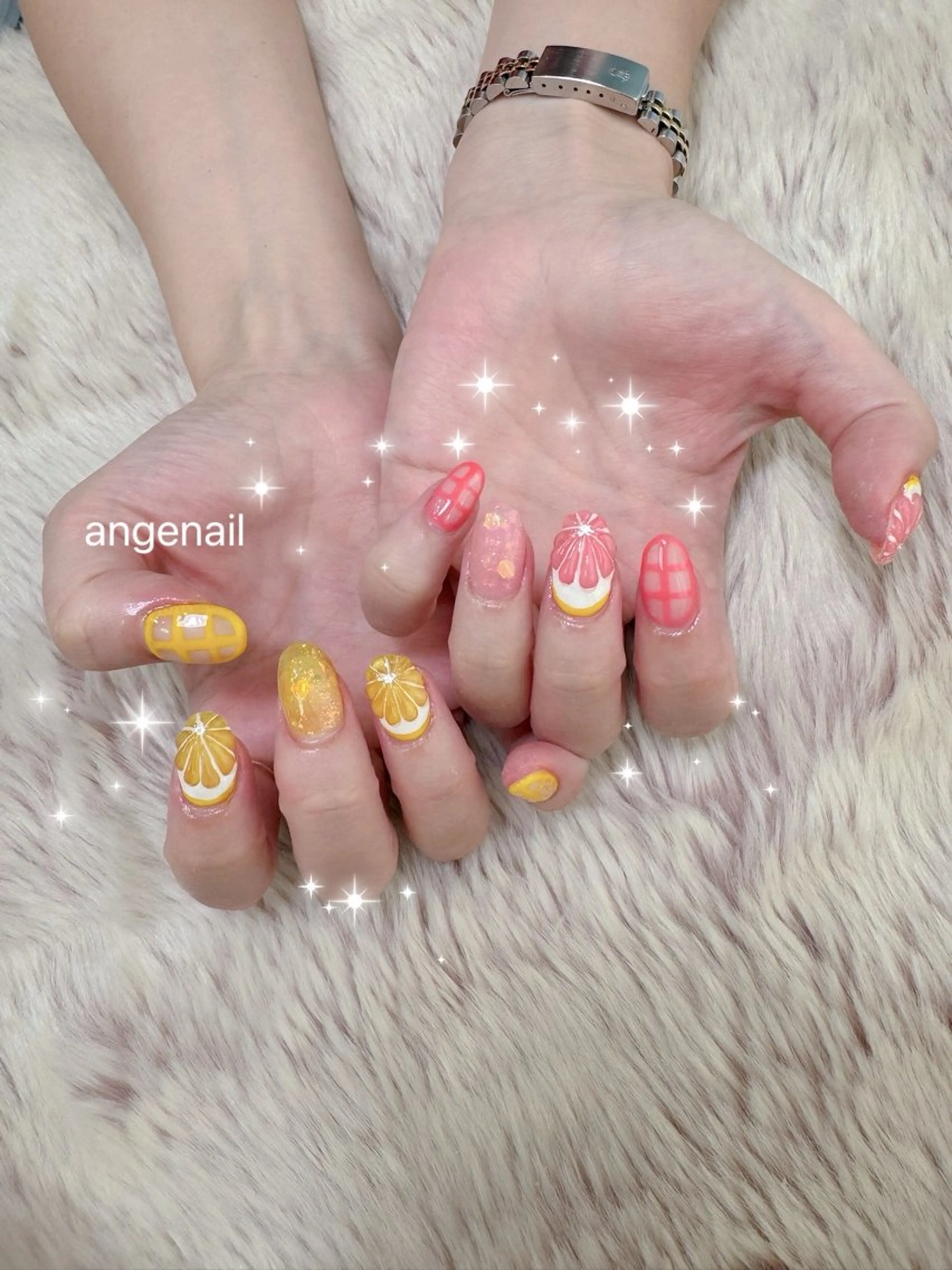 ネイル ハンドネイル オーナーネイリスト MAKIのネイルデザイン