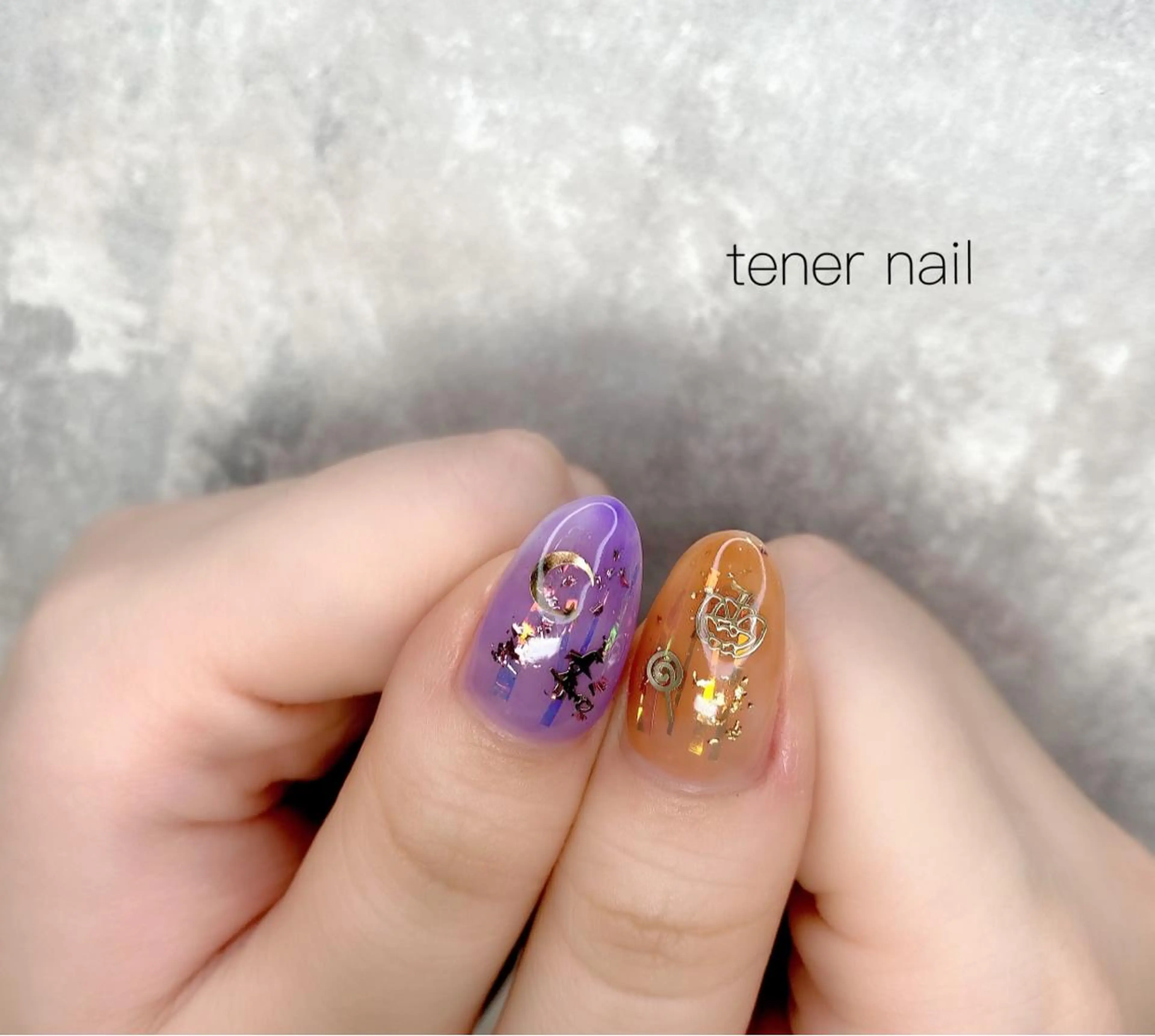 ネイル ハロウィン tener  nail  テネルネイル所属・テネルネイル tener nailのネイルデザイン
