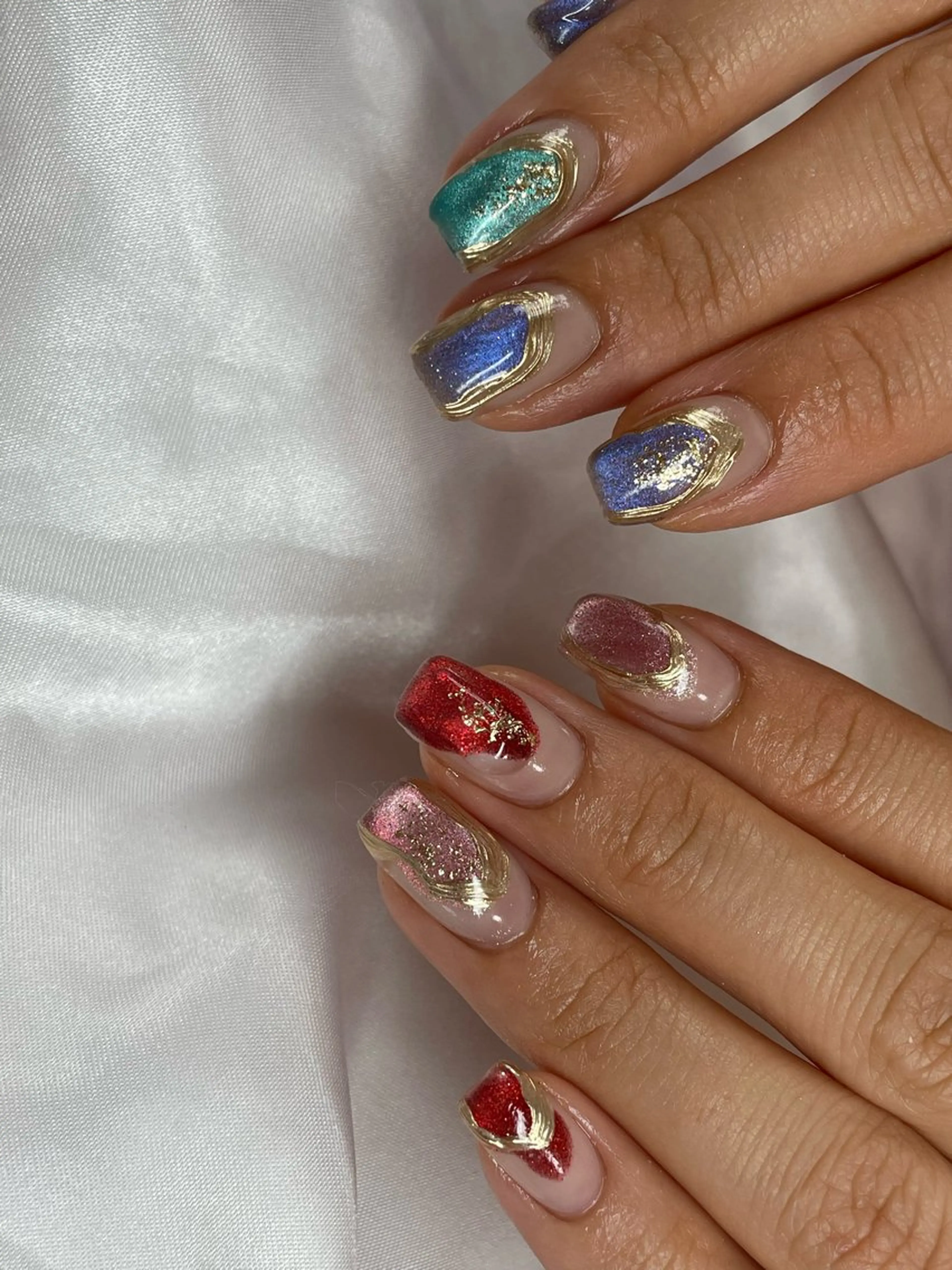 ネイル 宮當 絵里果のネイルデザイン