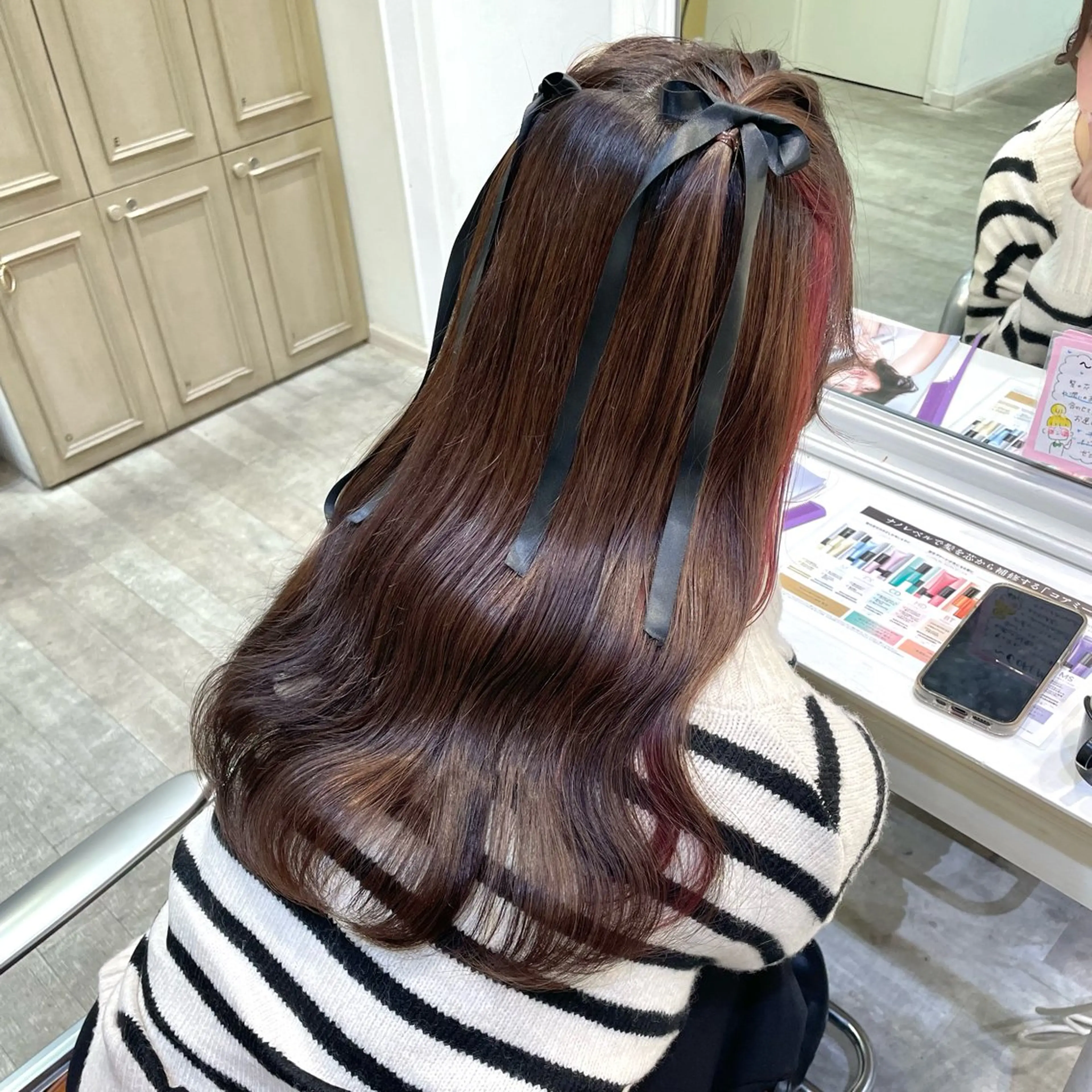 ロング カラー ハイトーンカラー/ 長さだし🐇きょうかのヘアスタイル