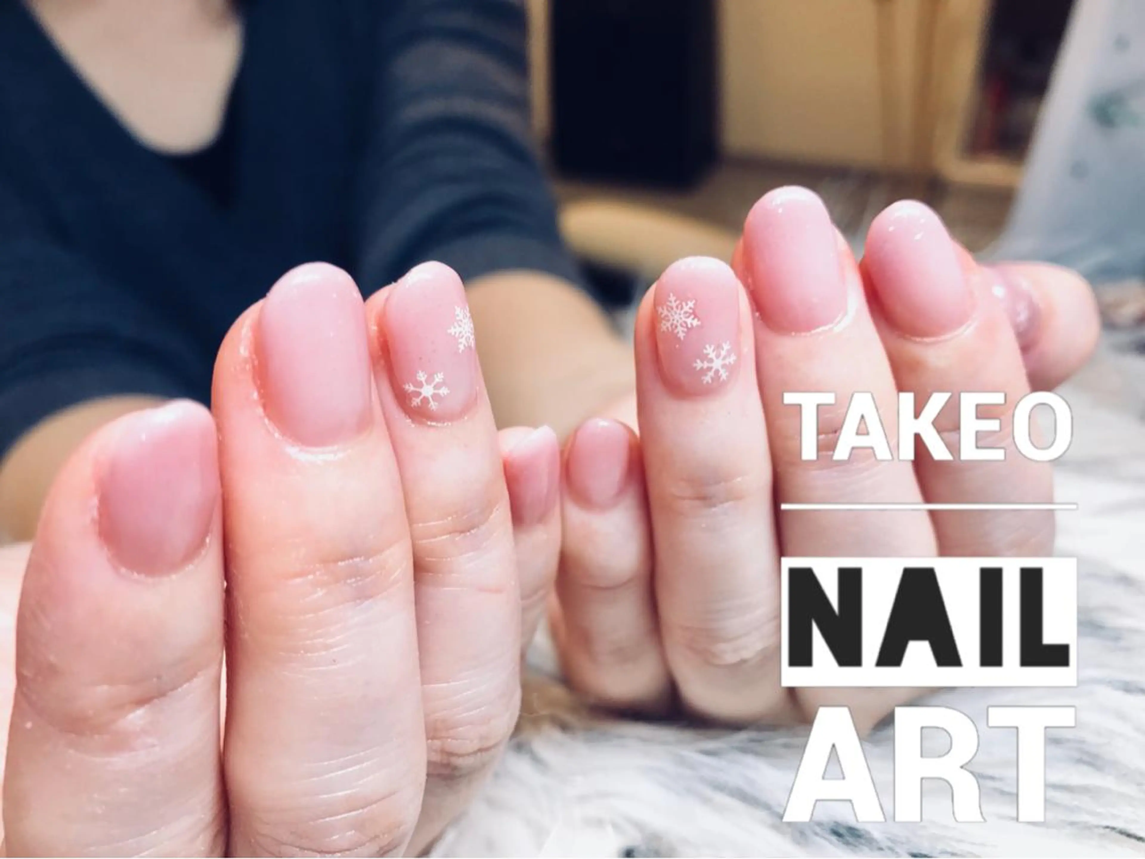 ショート ネイル ピンク ハンドネイル ハンドケア nail&eye Aoのマツエク・マツパデザイン